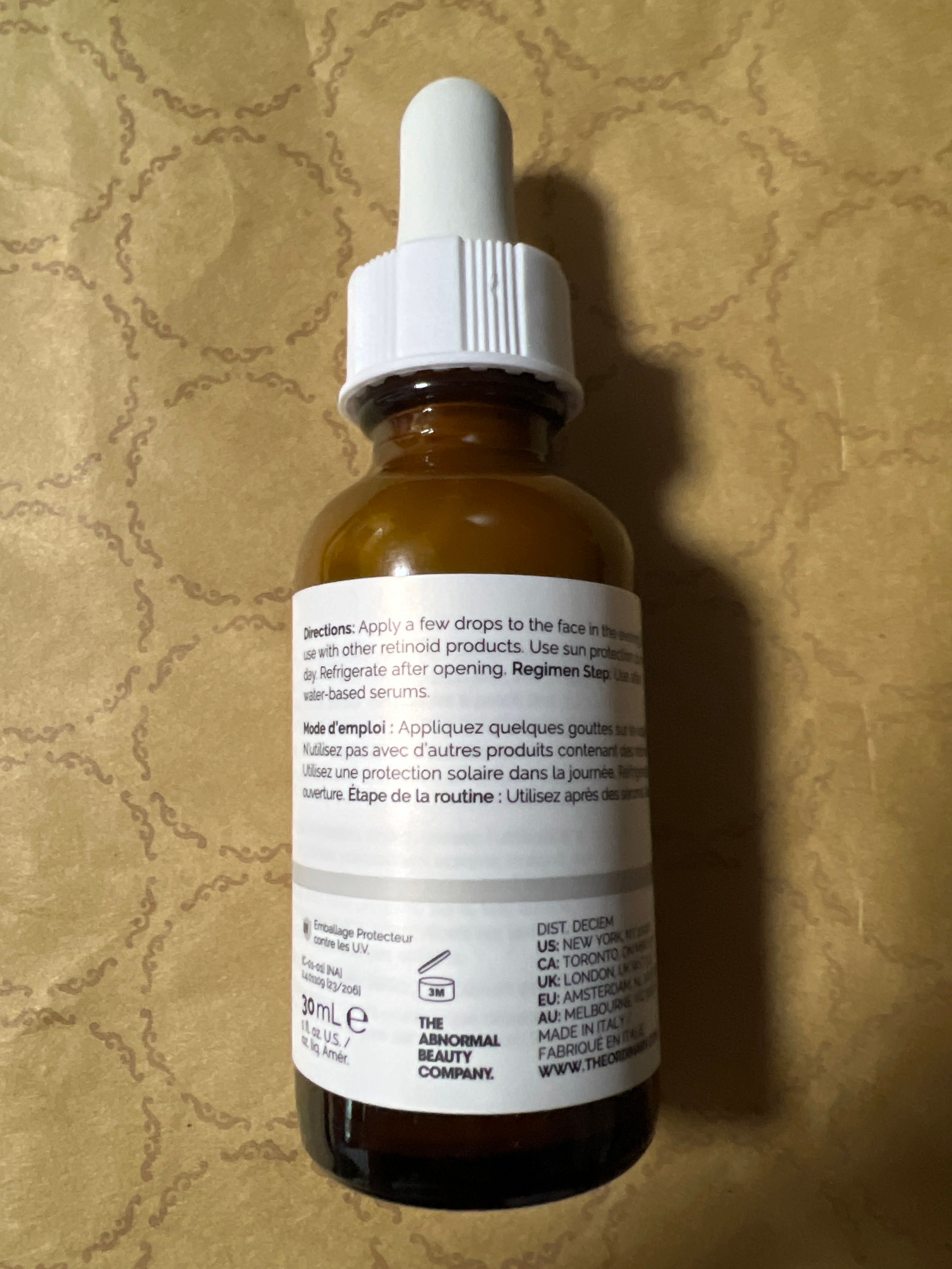 The Ordinary Granactive Retinoid 2% Emulsion 真實評價/實測照片 bymar*****************com 2