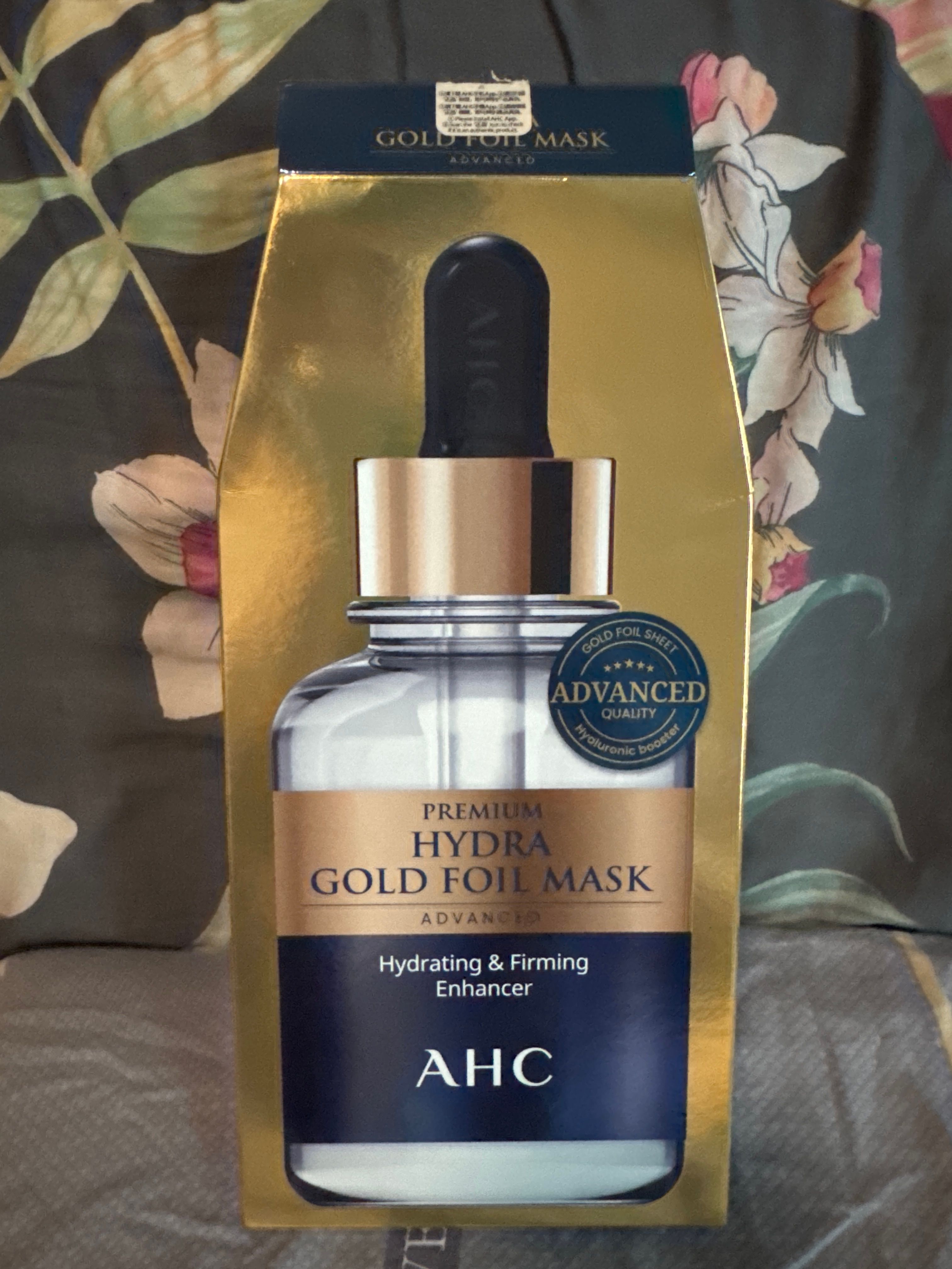 AHC 極致保濕黃金溫感面膜 真實評價/實測照片 byTT**UI 1