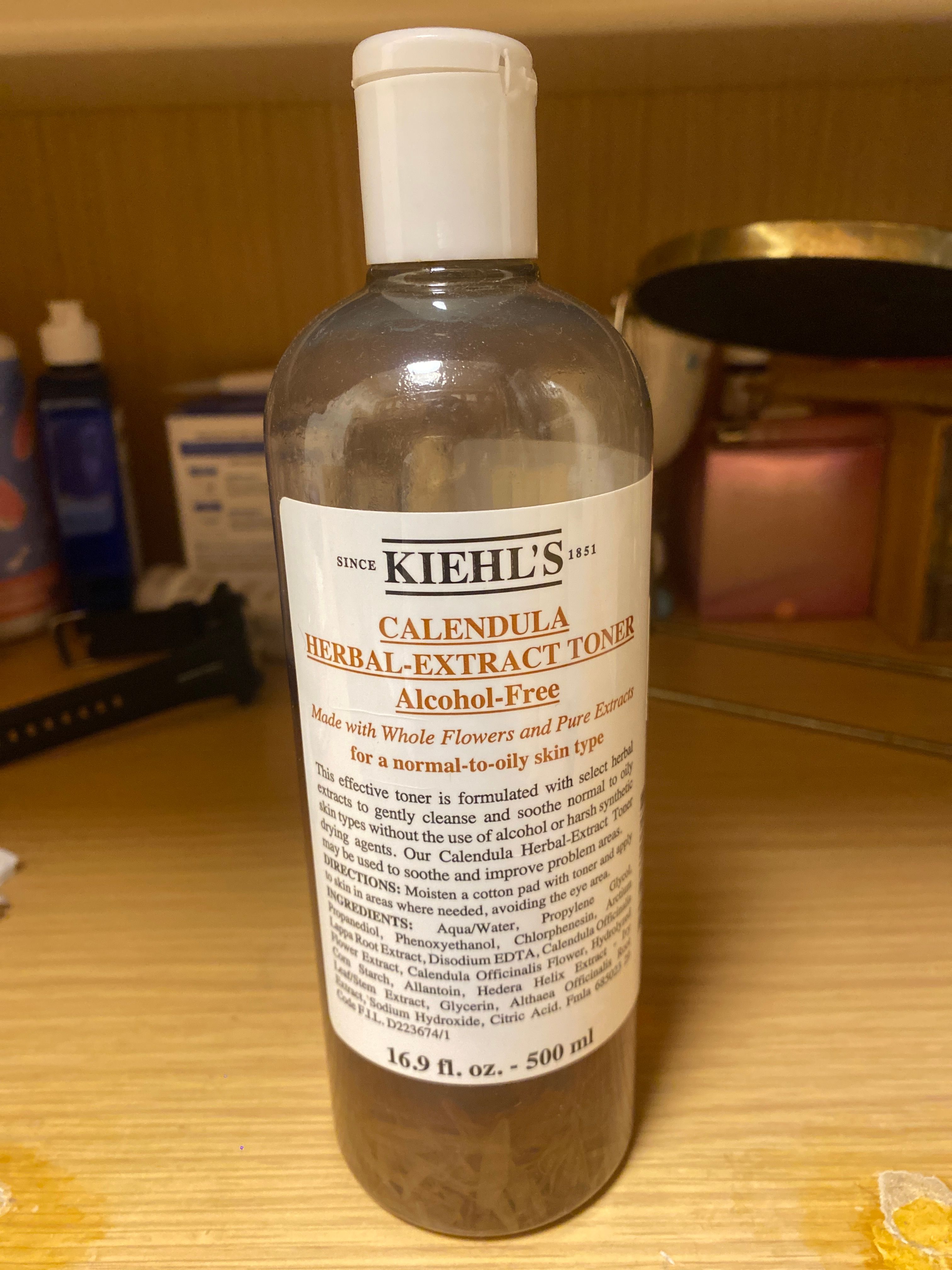 Kiehl's 金盞花植物精華爽膚水 真實評價/用後感 byWa**bi 2 Kiehl's 金盞花植物精華爽膚水 真實評價/實測照片 byWa**bi 2