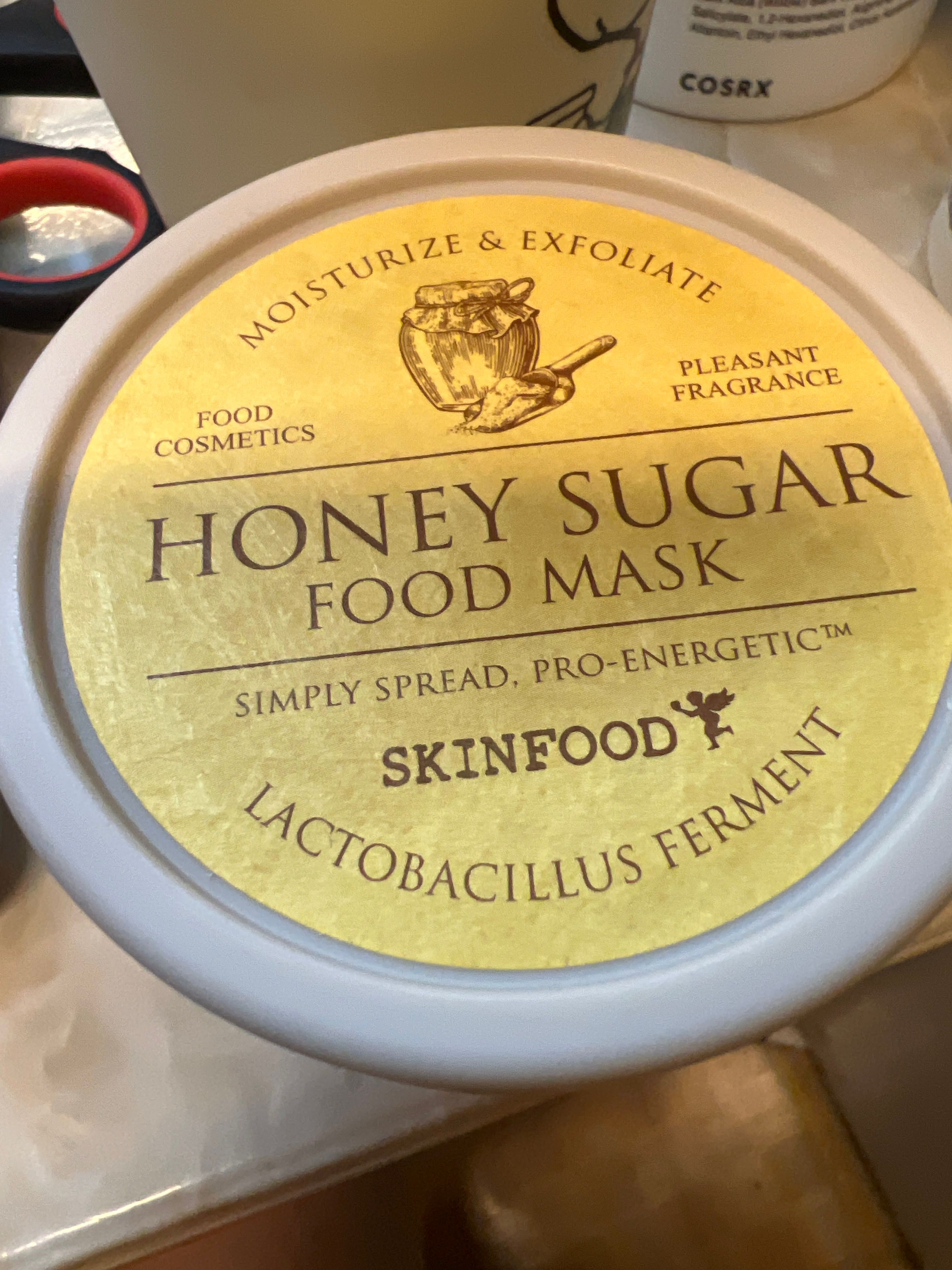 Skinfood 蜂蜜黑糖除角質保濕面膜 真實評價/實測照片 bycha***tte 2