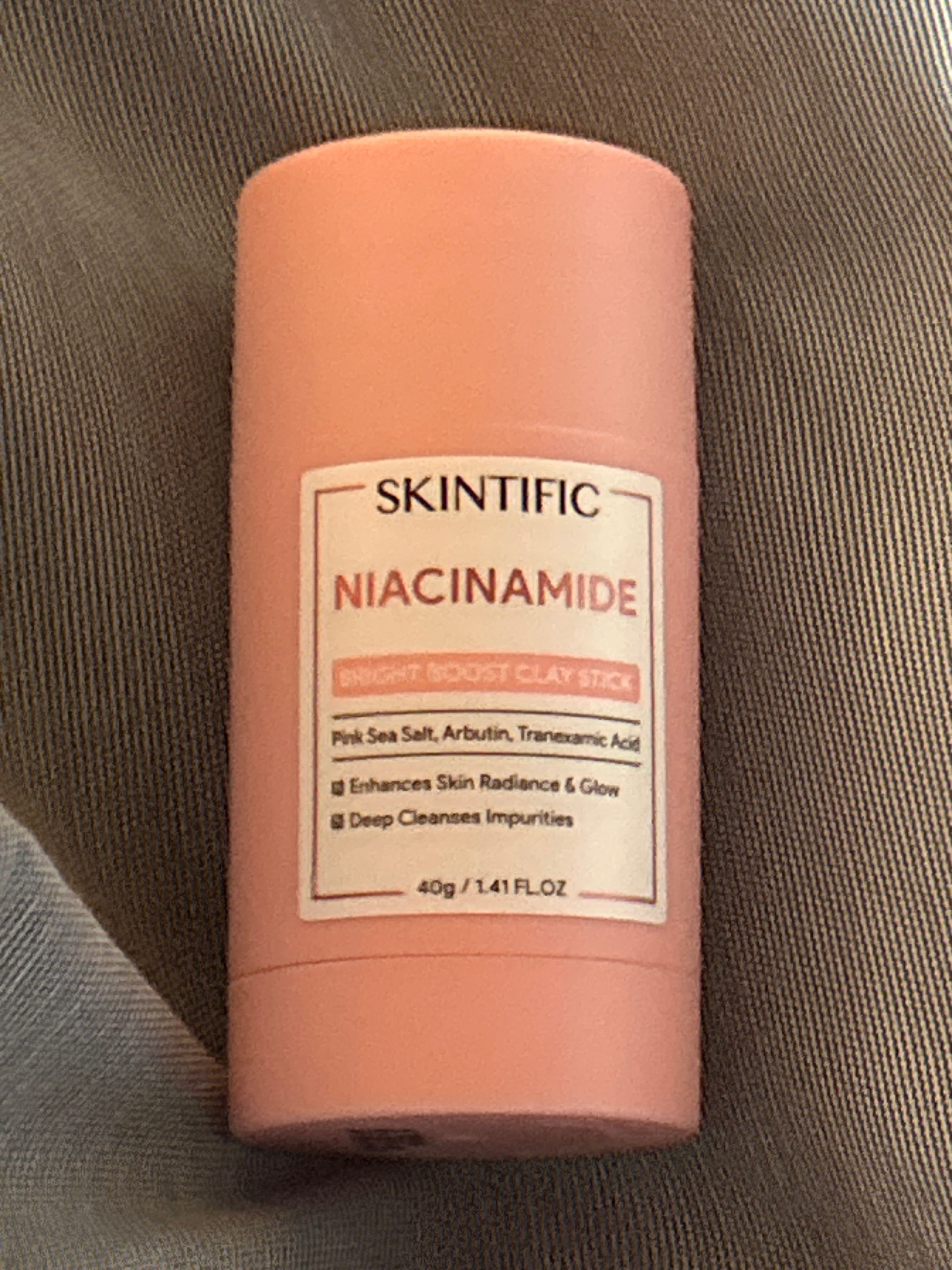 Skintific 煙酰胺亮白固體泥膜棒 真實評價/用後感 byang****************com 2 Skintific 煙酰胺亮白固體泥膜棒 真實評價/實測照片 byang****************com 2