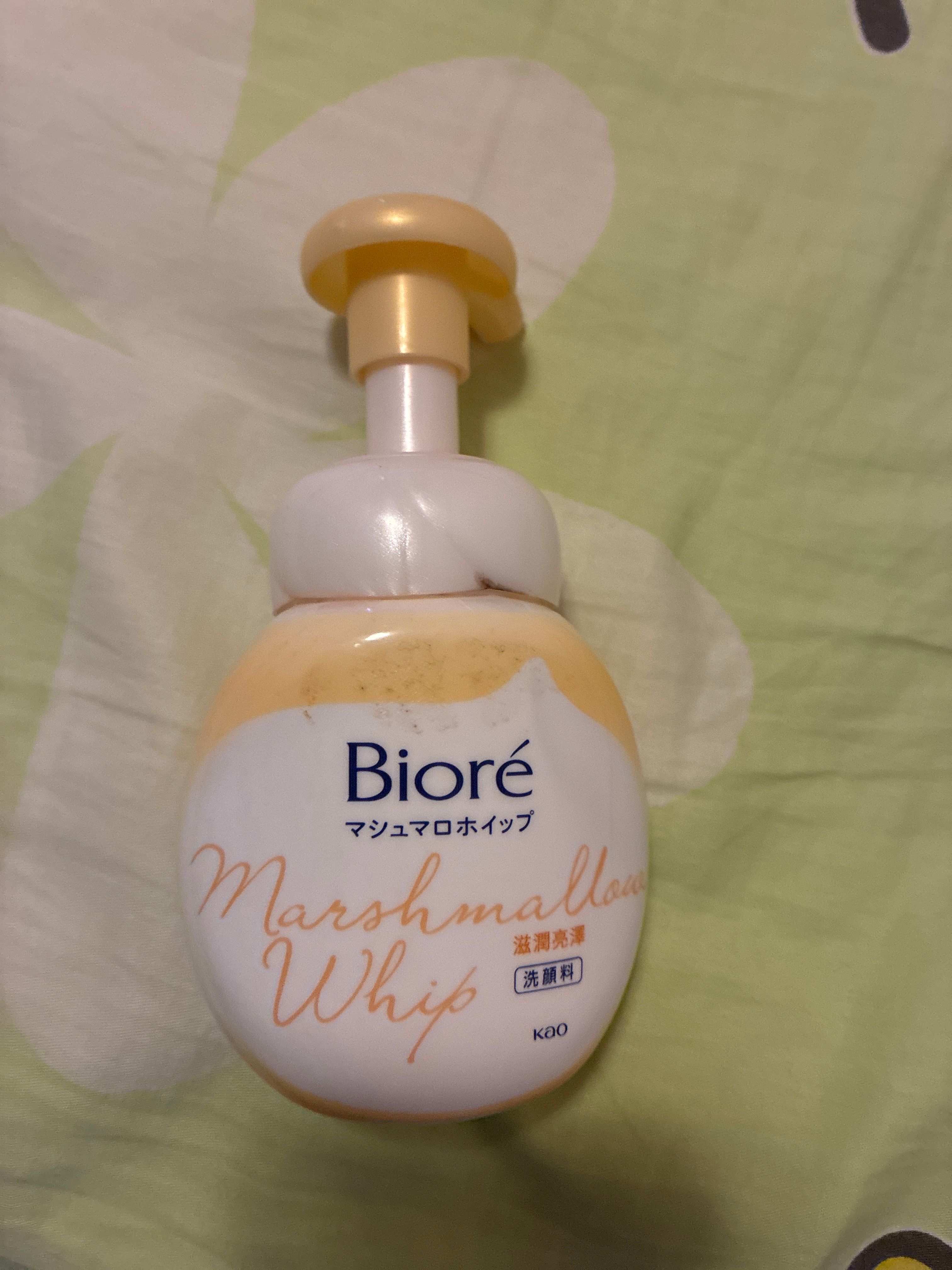 Biore 滋潤亮澤洗面泡沫 真實評價/實測照片 byaka*************com 1