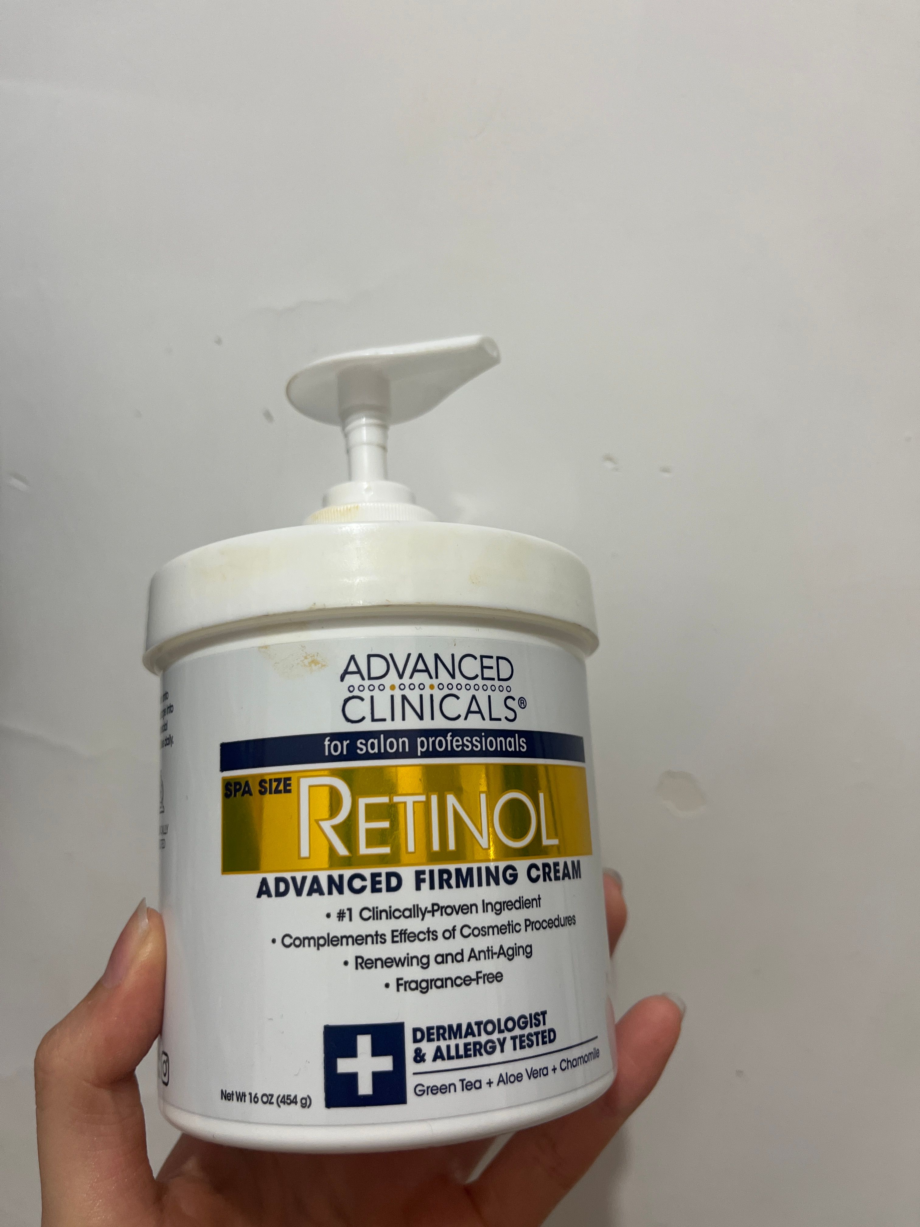 Advanced Clinicals 高級醫學視黃醇抗皺乳霜 真實評價/實測照片 bywwp***********com 2