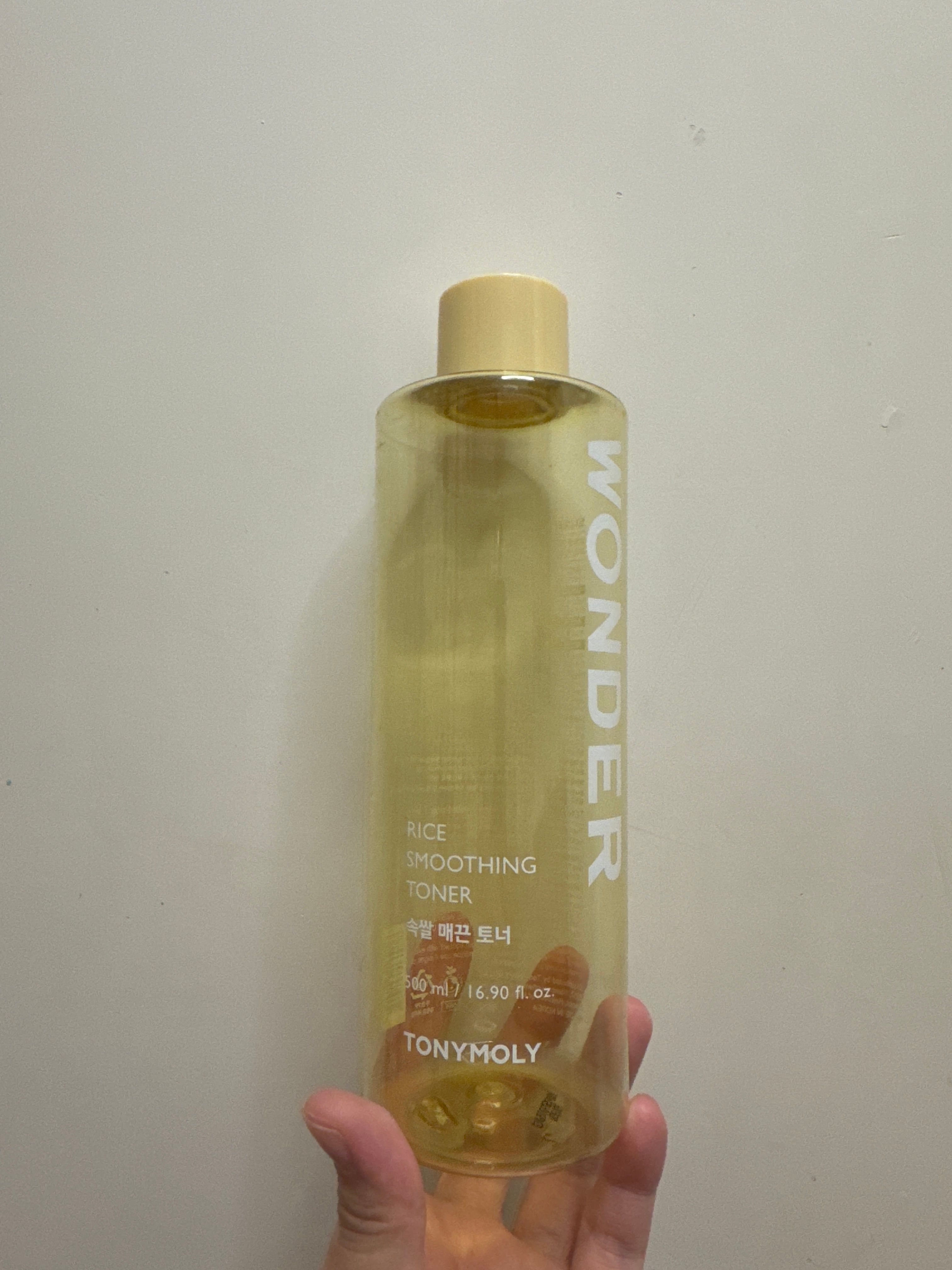 Tony Moly WONDER 全天然稻米精華爽膚水 真實評價/用後感 bymi****i. 2 Tony Moly WONDER 全天然稻米精華爽膚水 真實評價/實測照片 bymi****i. 2