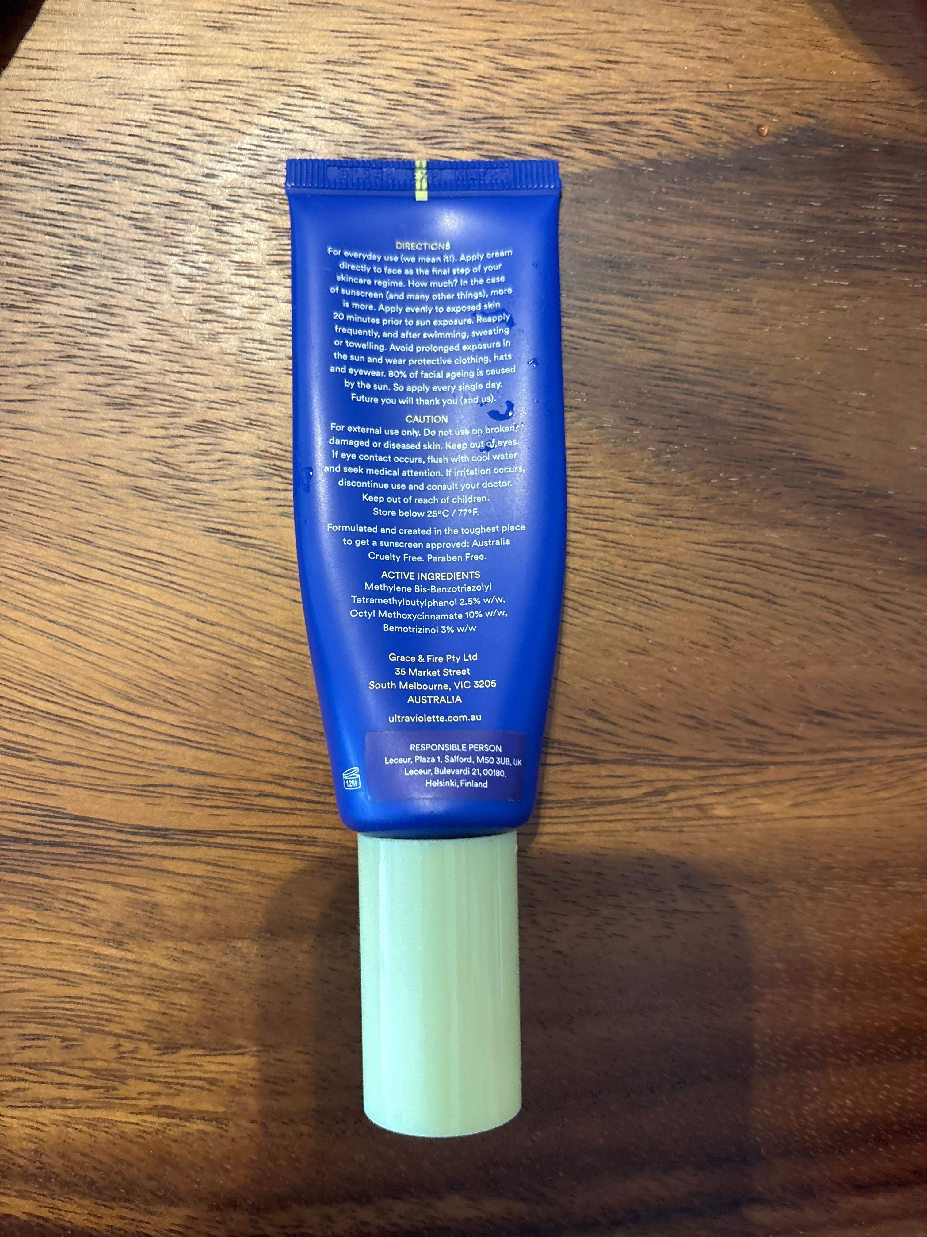 ULTRA VIOLETTE Supreme Screen Hydrating Facial Skinscreen SPF 50+ 真實評價/實測照片 byayw***********com 1