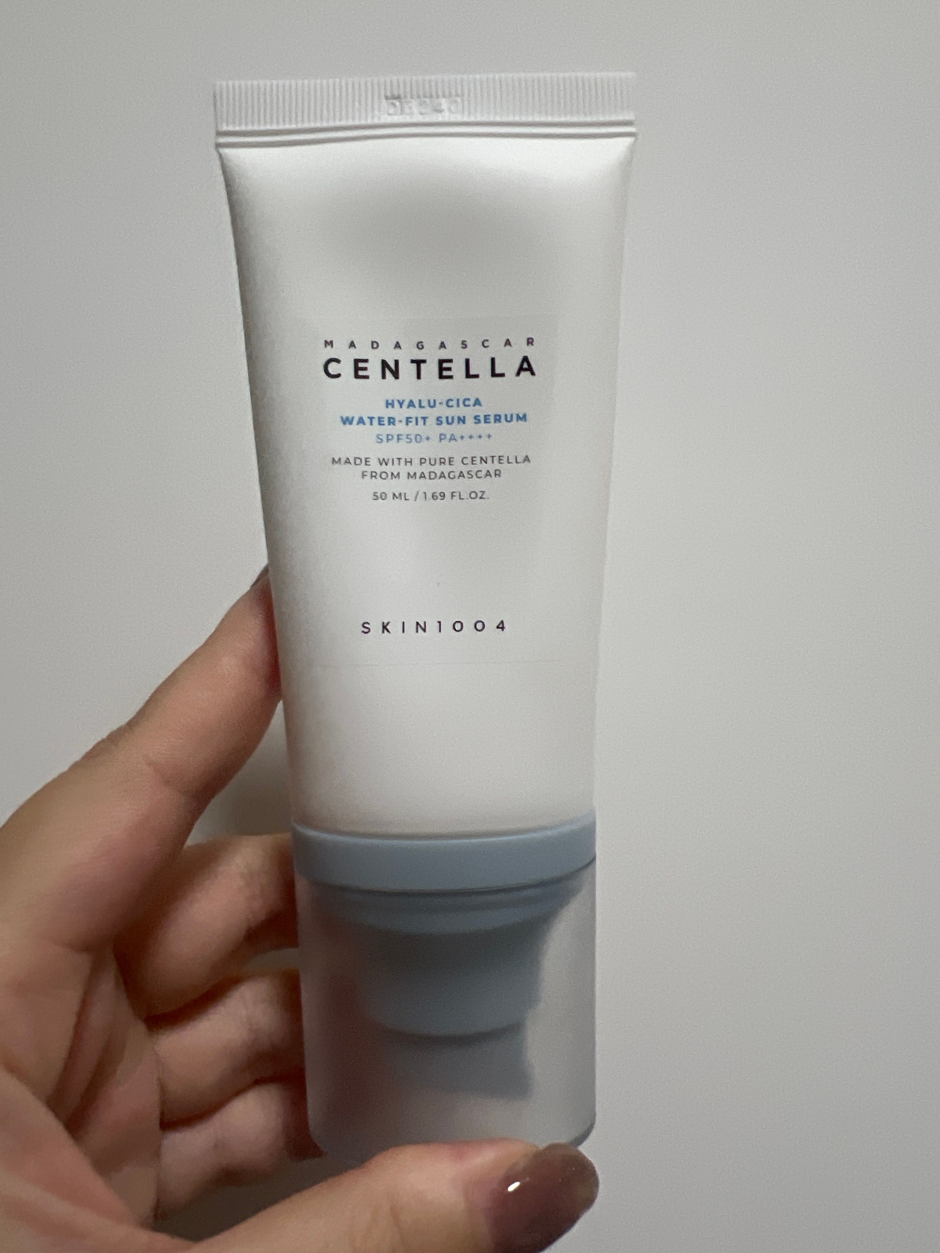 Skin1004 透明質酸積雪草水感防曬霜 真實評價/實測照片 bykwu*****************.hk 1