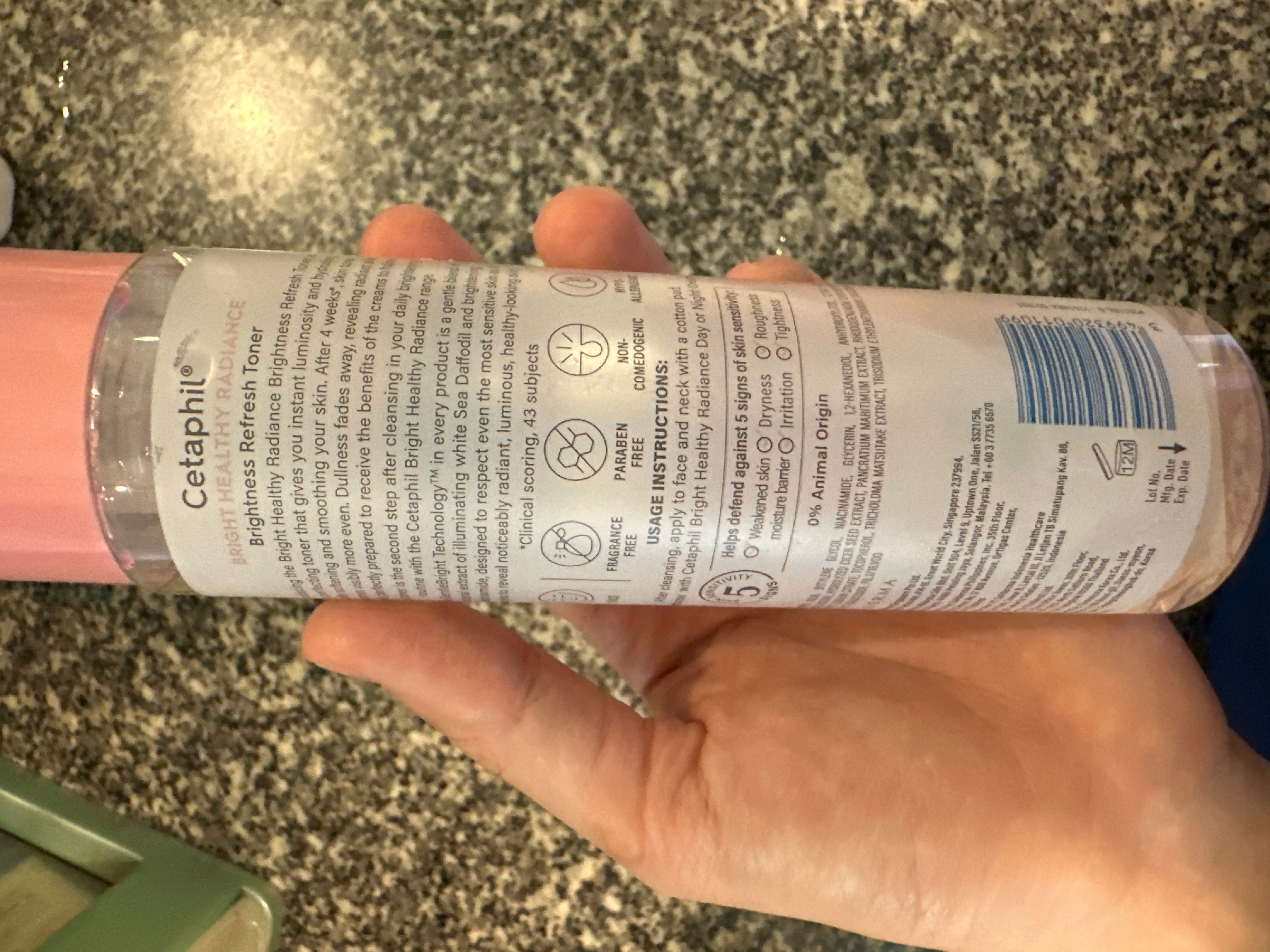 Cetaphil 舒特膚透亮抗敏爽膚水 真實評價/實測照片 byL***n 1