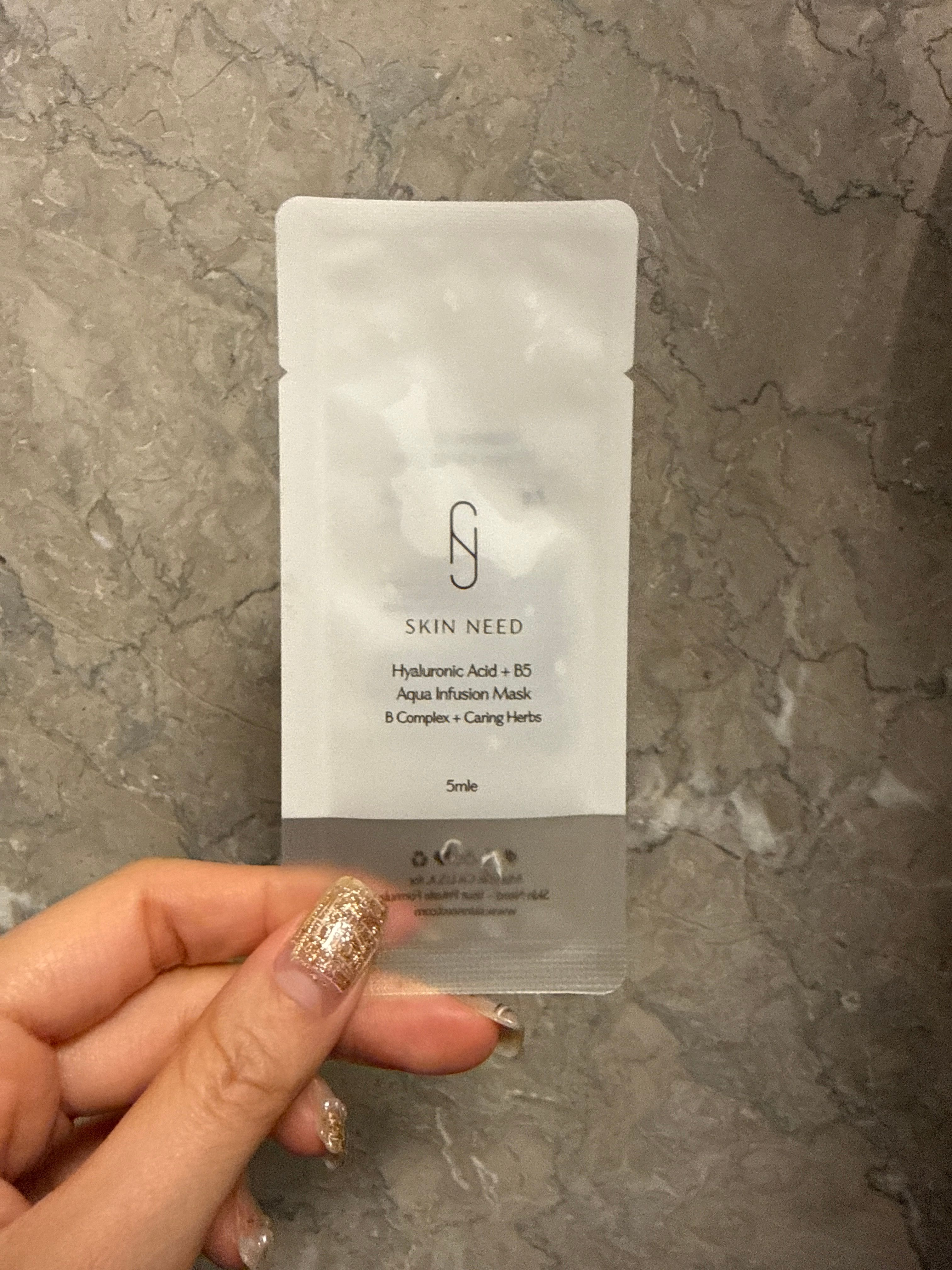 Skin Need 07A 透明質酸 + B5深層保濕液態面膜 真實評價/實測照片 bysha****************com 1