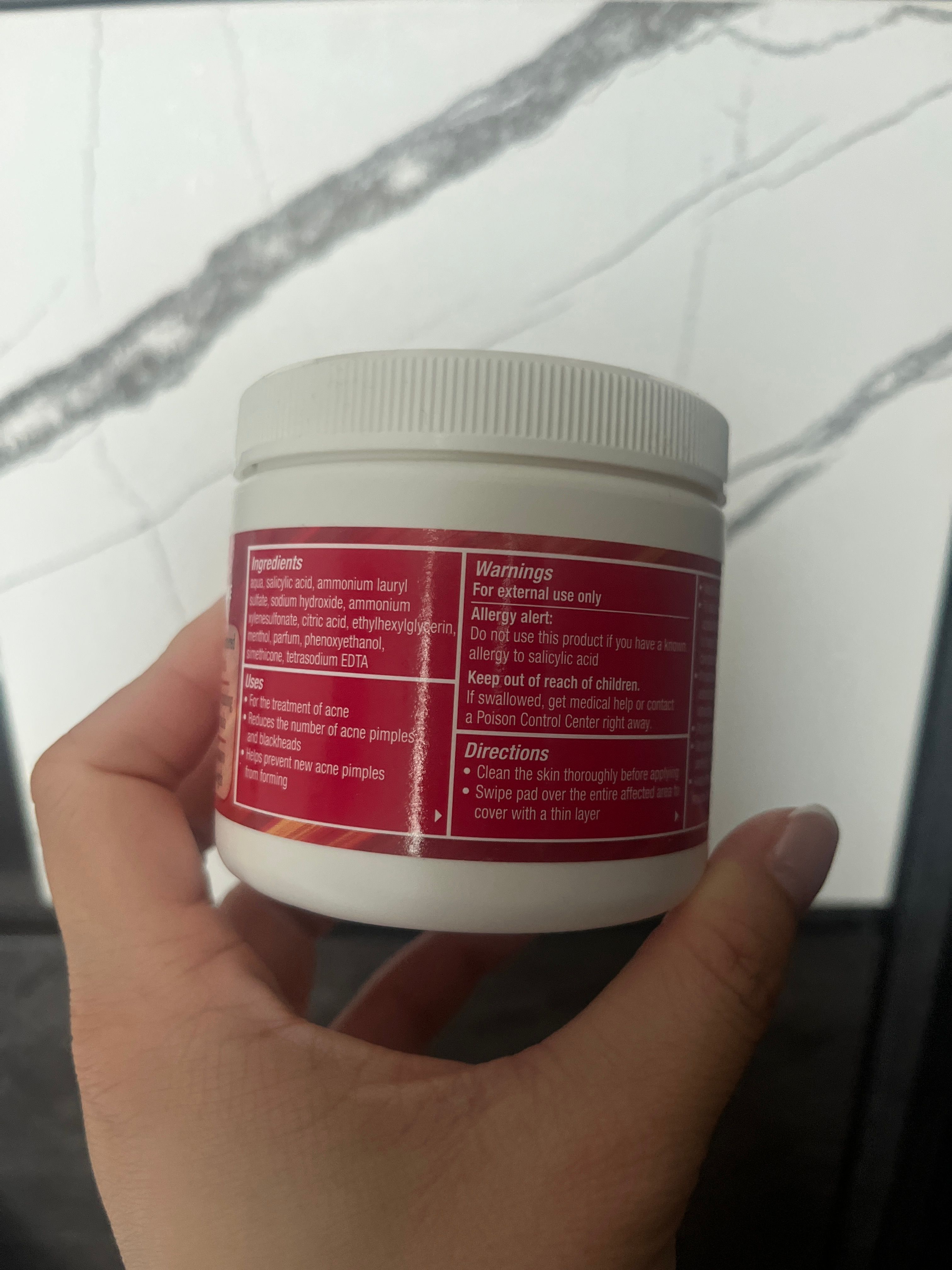 Stridex 2%水楊酸棉片 真實評價/實測照片 bySha*****ang 2