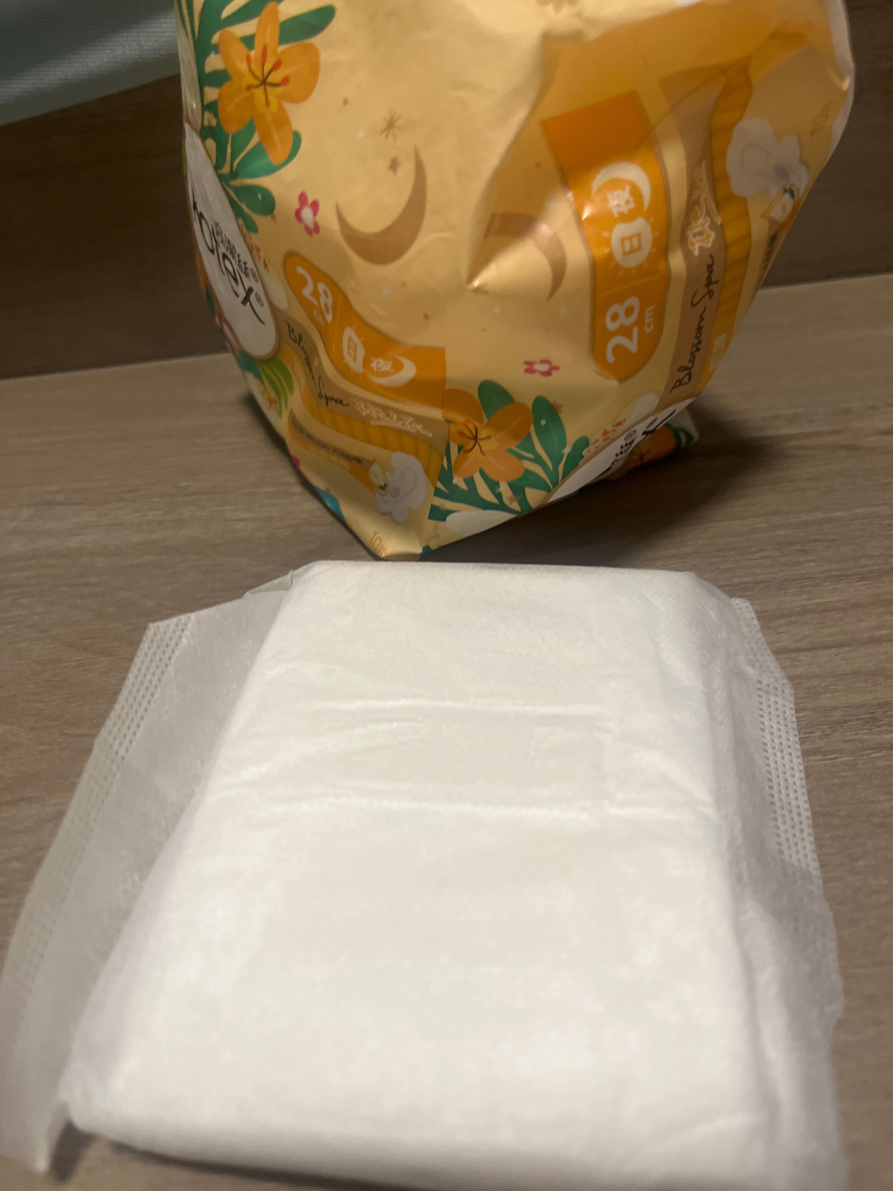 Kotex 高潔絲 梔子花超薄日用衞生巾 真實評價/實測照片 byb**i 1