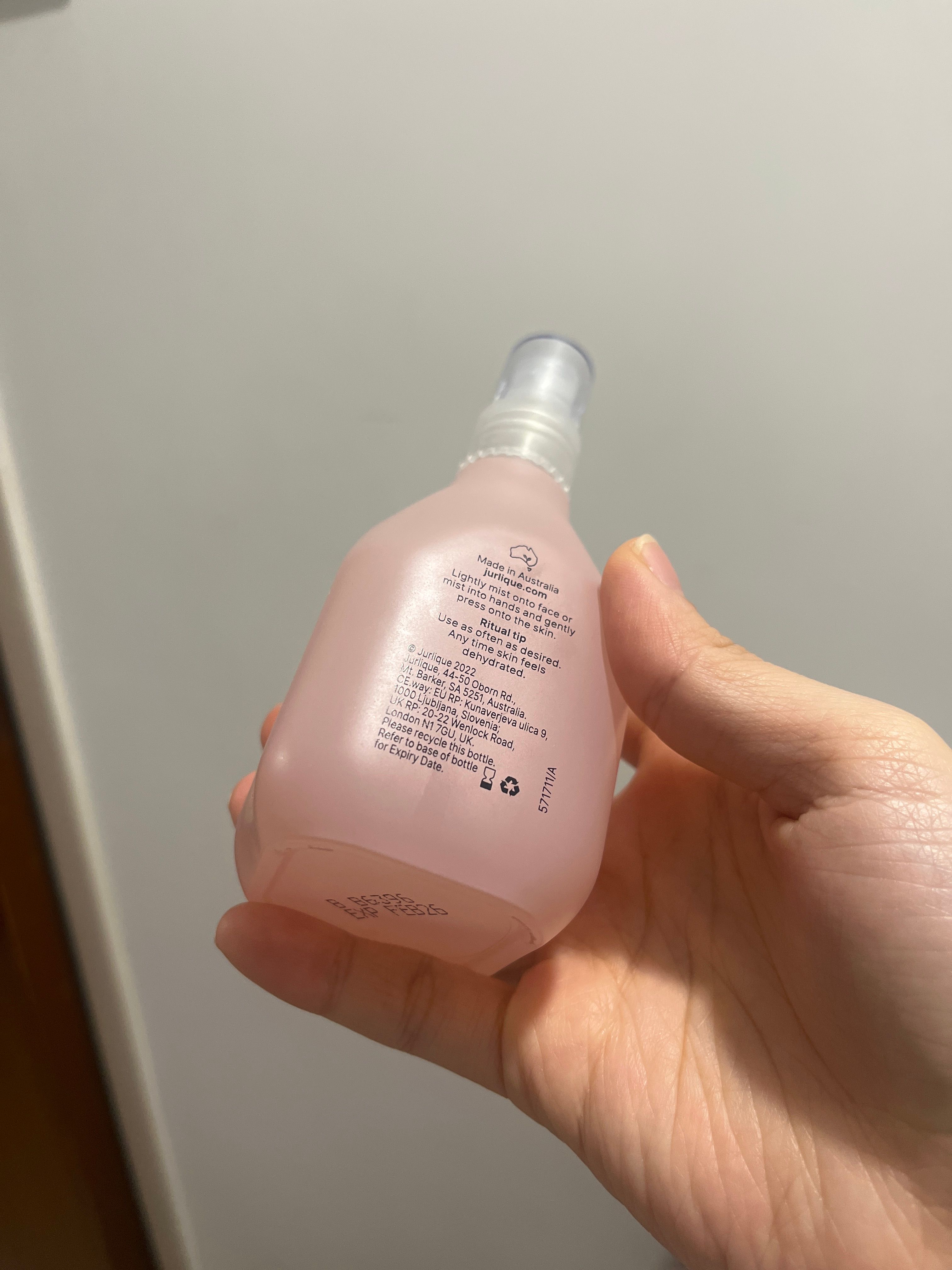 Jurlique 玫瑰保濕花卉水 真實評價/實測照片 byhiu***************com 1