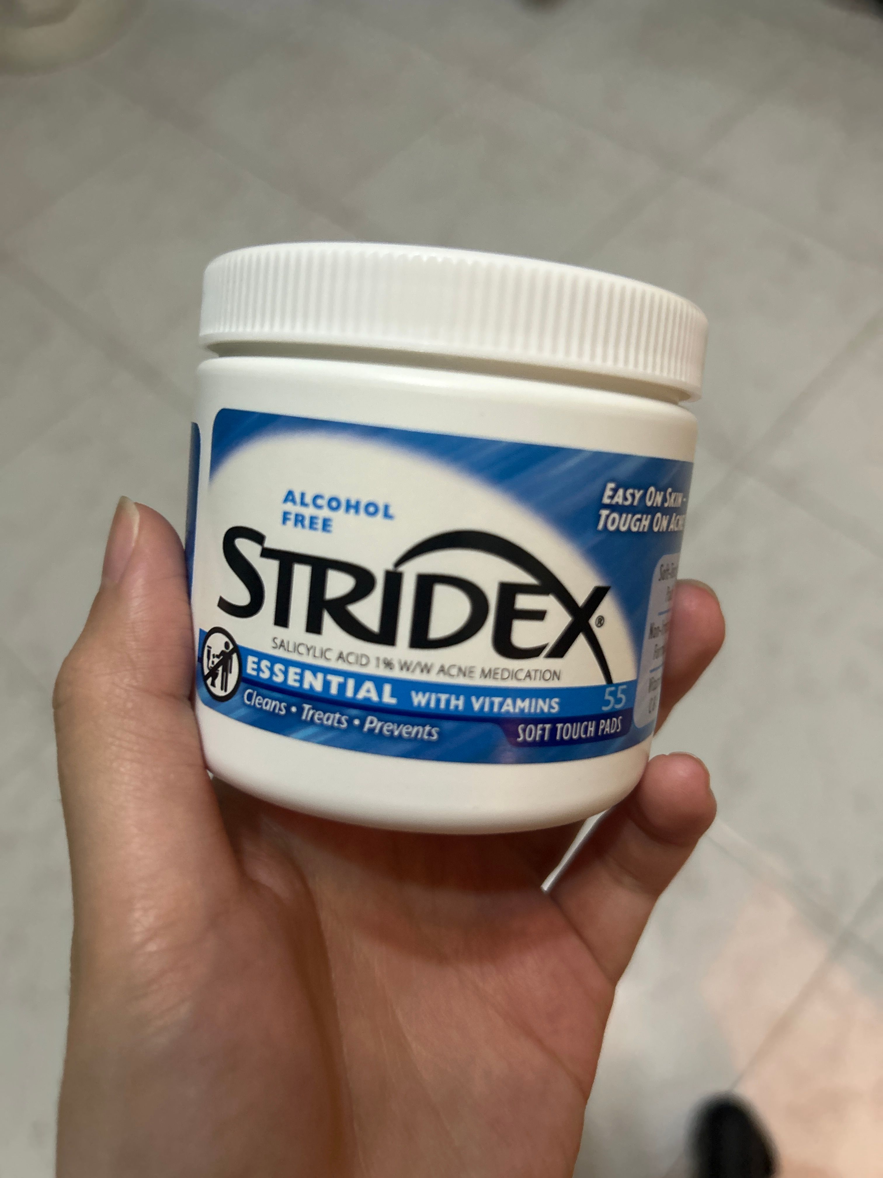 Stridex 水楊酸棉片 真實評價/實測照片 bycur**************com 1