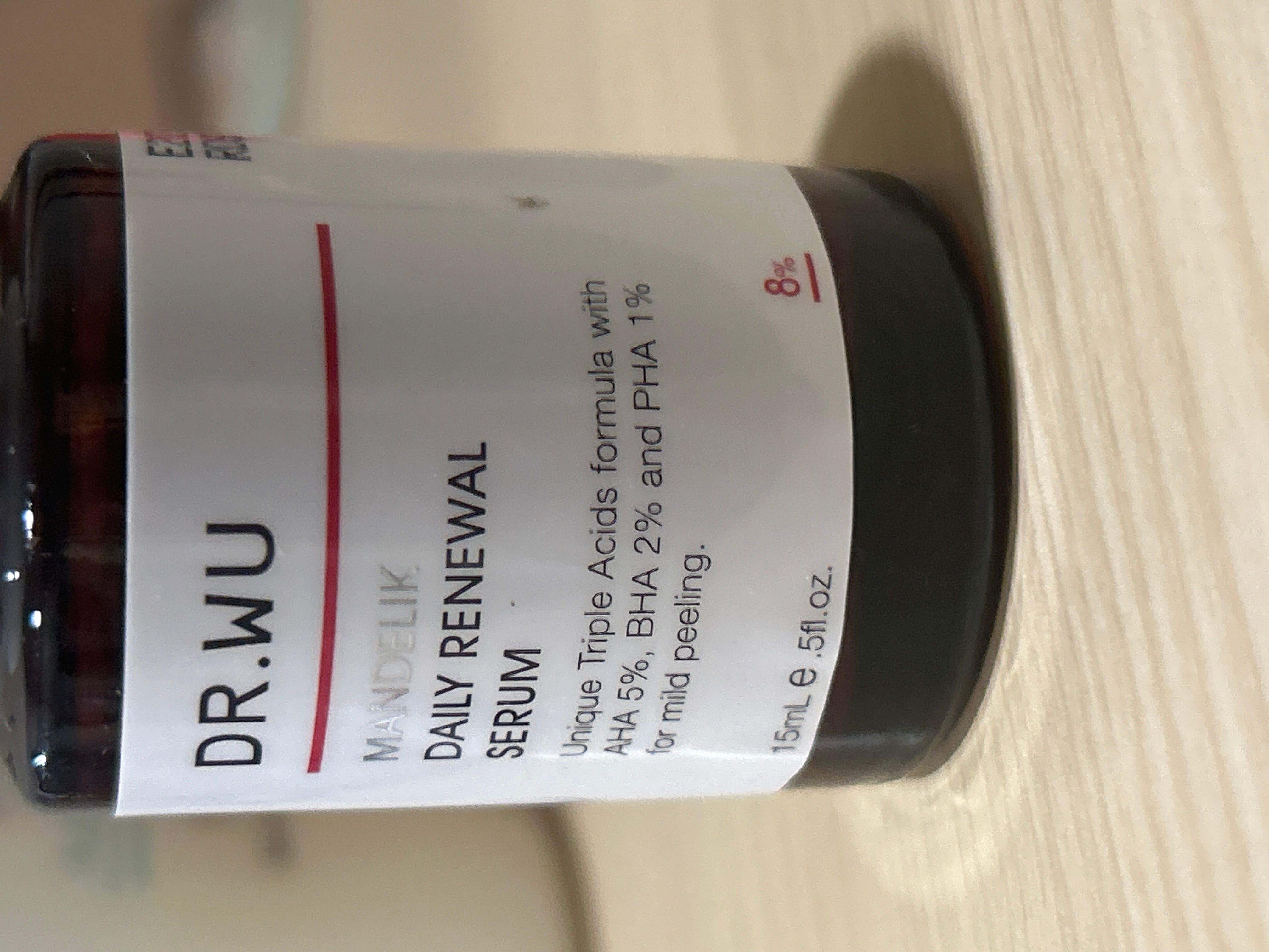 DR.WU 杏仁酸溫和煥膚精華8% 真實評價/實測照片 bys20******************.hk 1