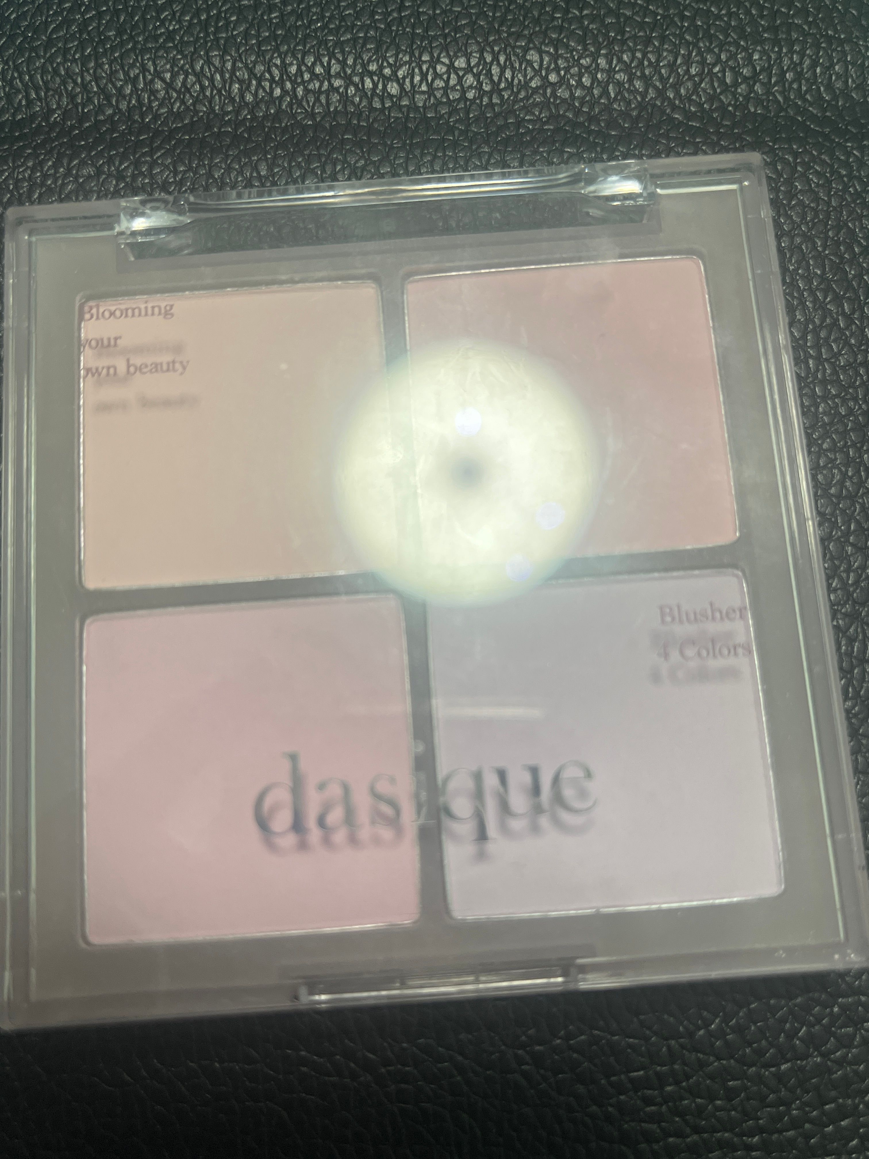 Dasique 4色暖調全啞光胭脂盤 真實評價/實測照片 by지*이 1
