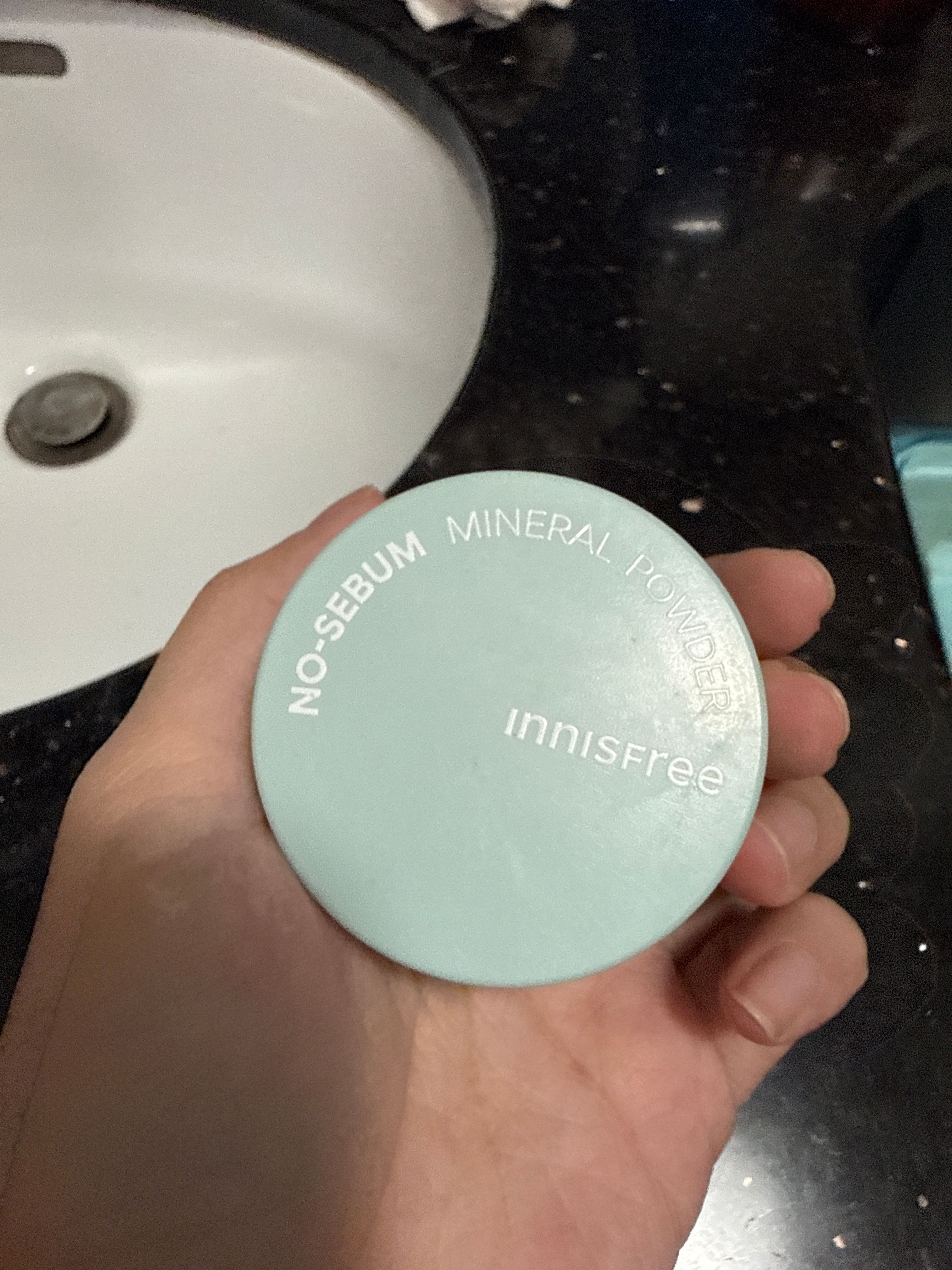 Innisfree 控油礦物質散粉 真實評價/實測照片 byKwo***uen 1