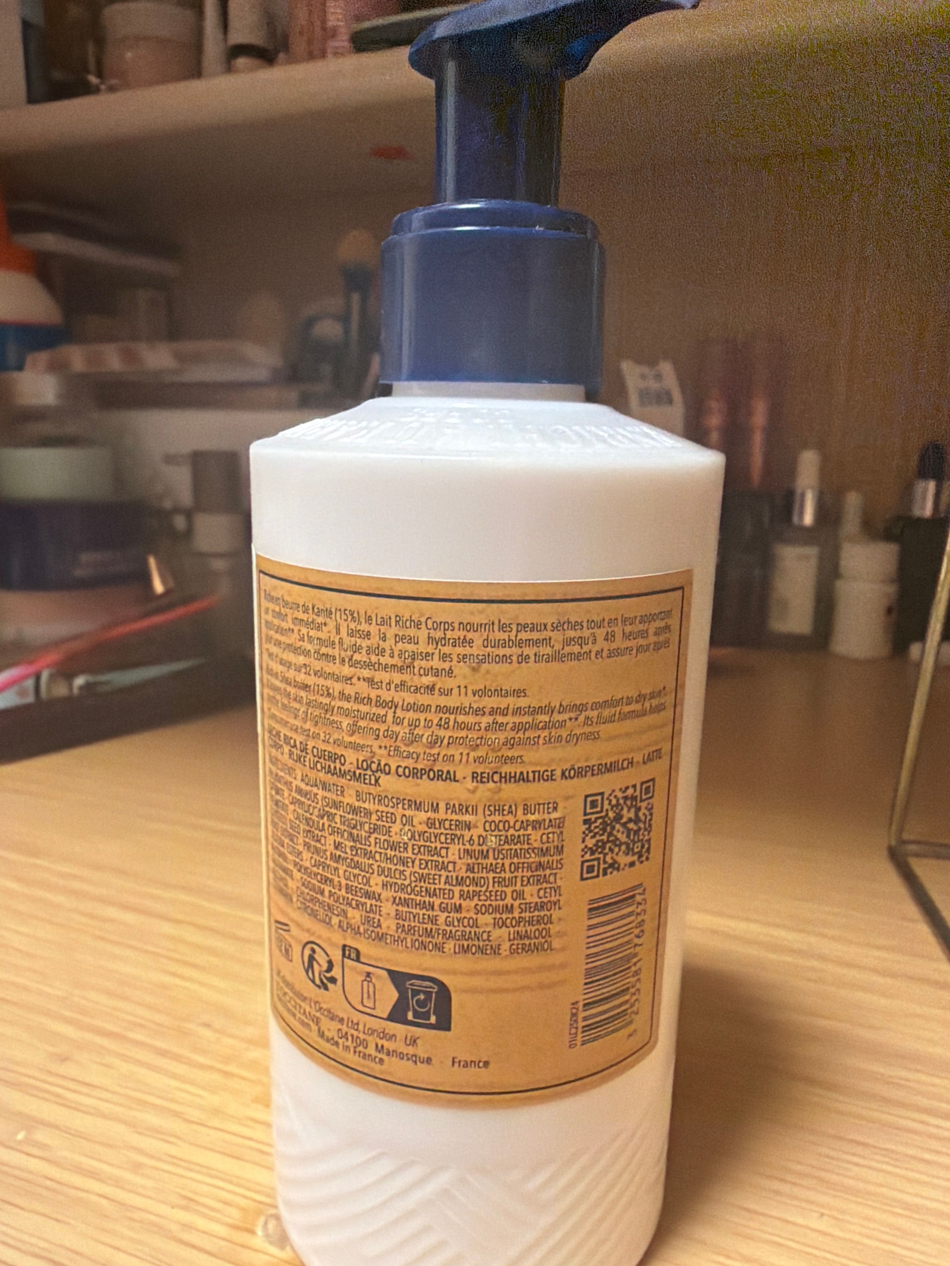 L'Occitane 乳木果潤膚露 真實評價/實測照片 byWa**bi 2
