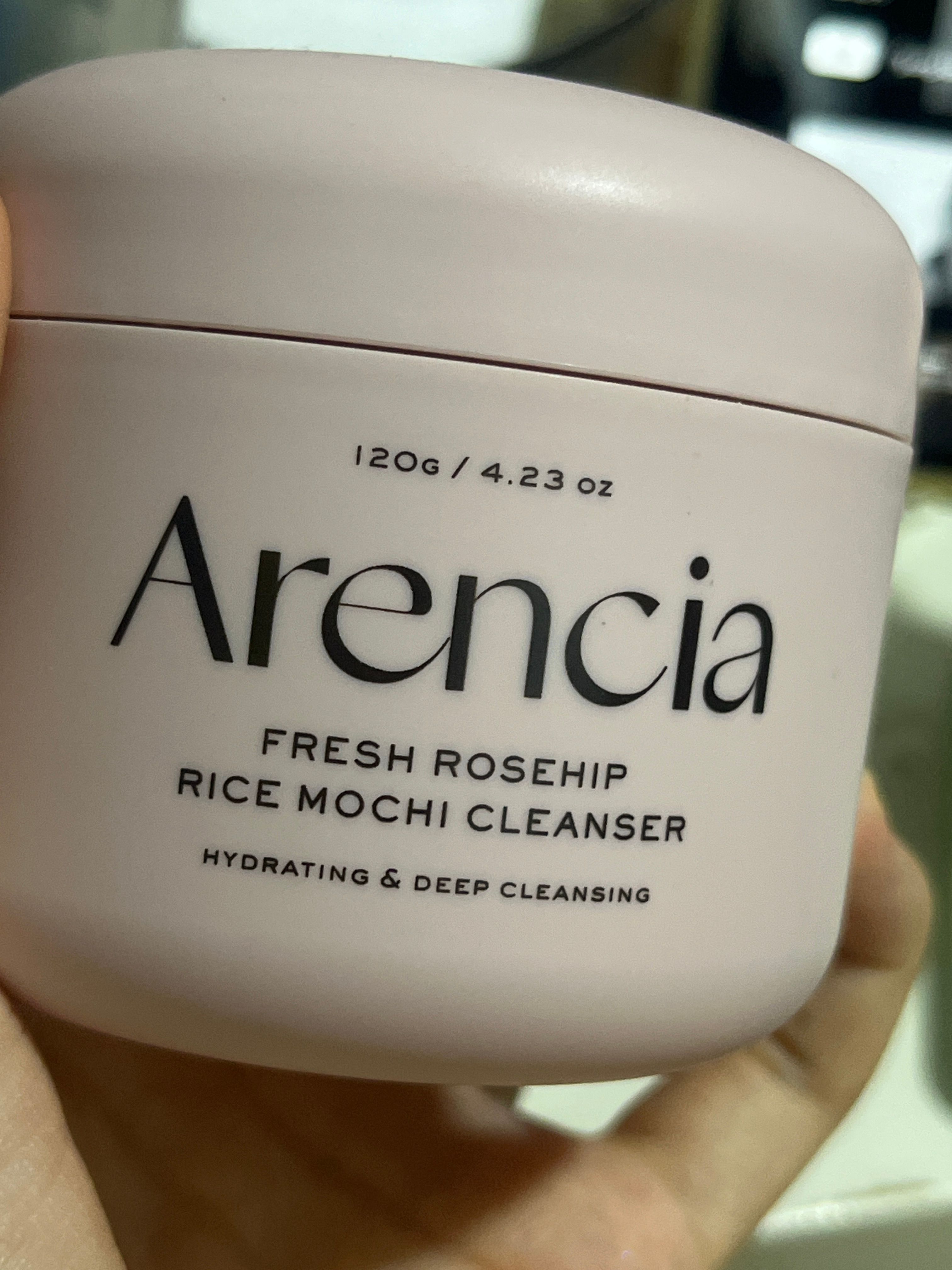 Arencia 玫瑰果亮白米麻糬潔面乳 真實評價/實測照片 byrfy**********com 1