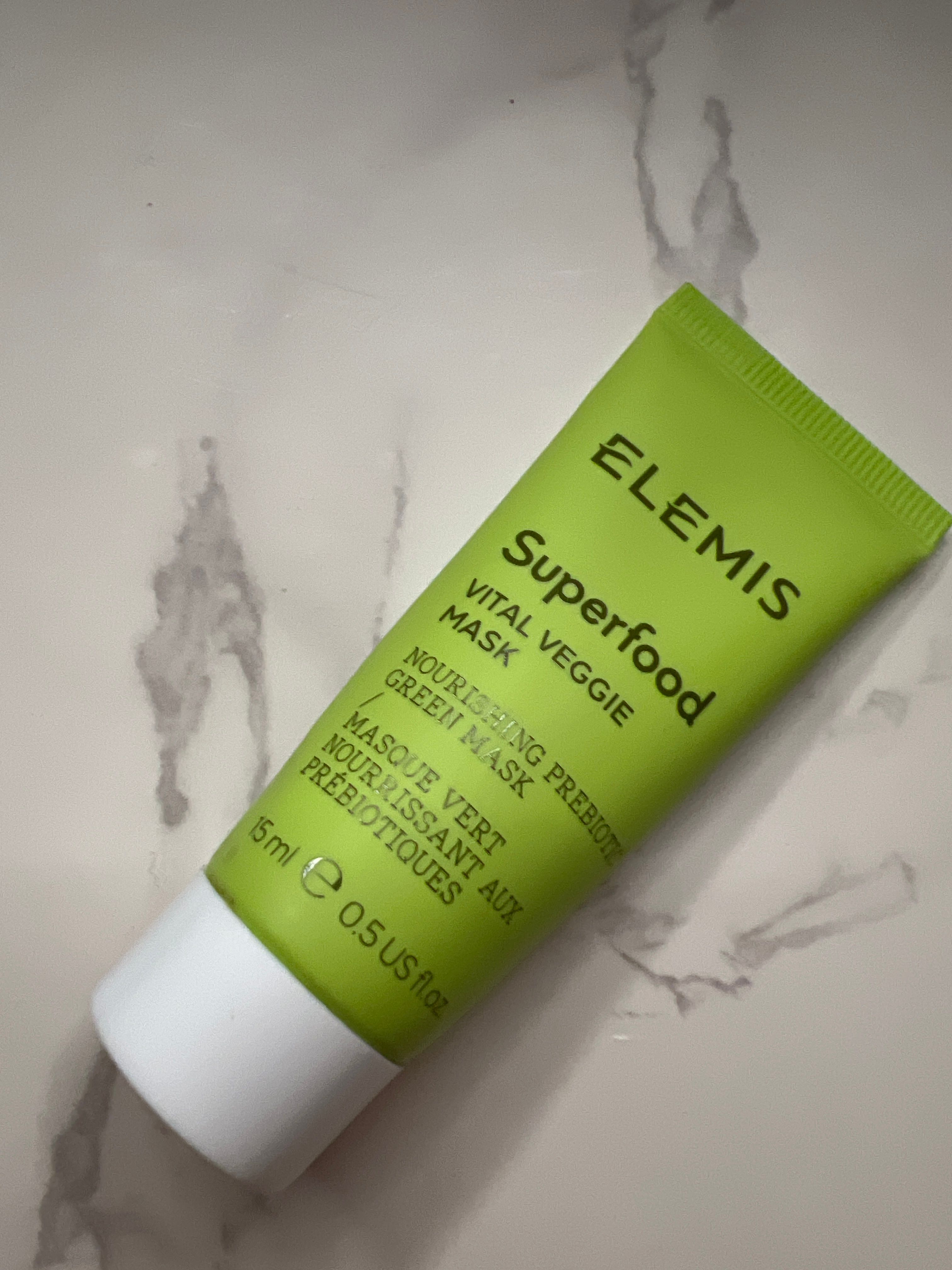 Elemis 超能量滋養亮膚面膜 Superfood Vital Veggie Mask 真實評價/實測照片 byChe****han 2