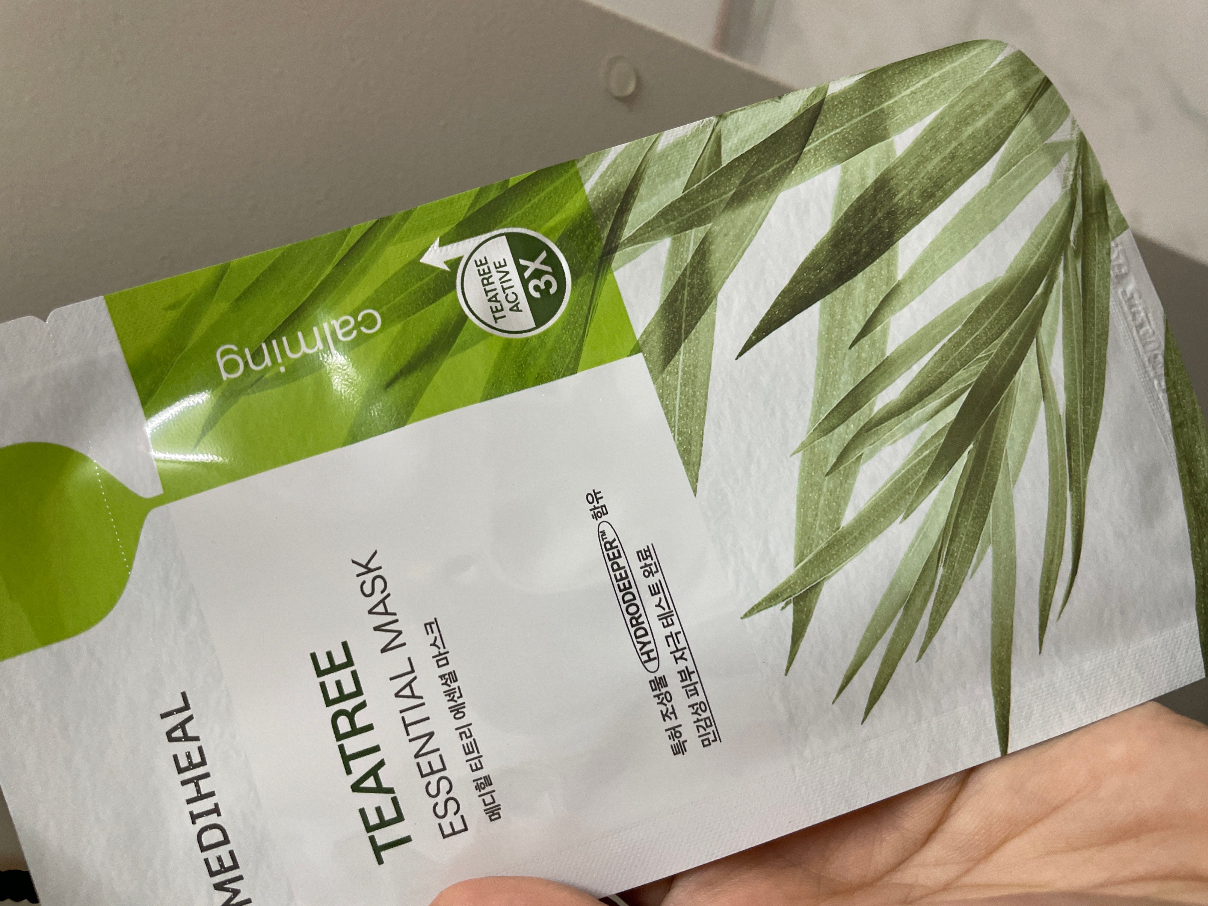 Mediheal 茶樹舒緩護理保濕導入精華面膜 真實評價/用後感 bytan*****************com 1 Mediheal 茶樹舒緩護理保濕導入精華面膜 真實評價/實測照片 bytan*****************com 1