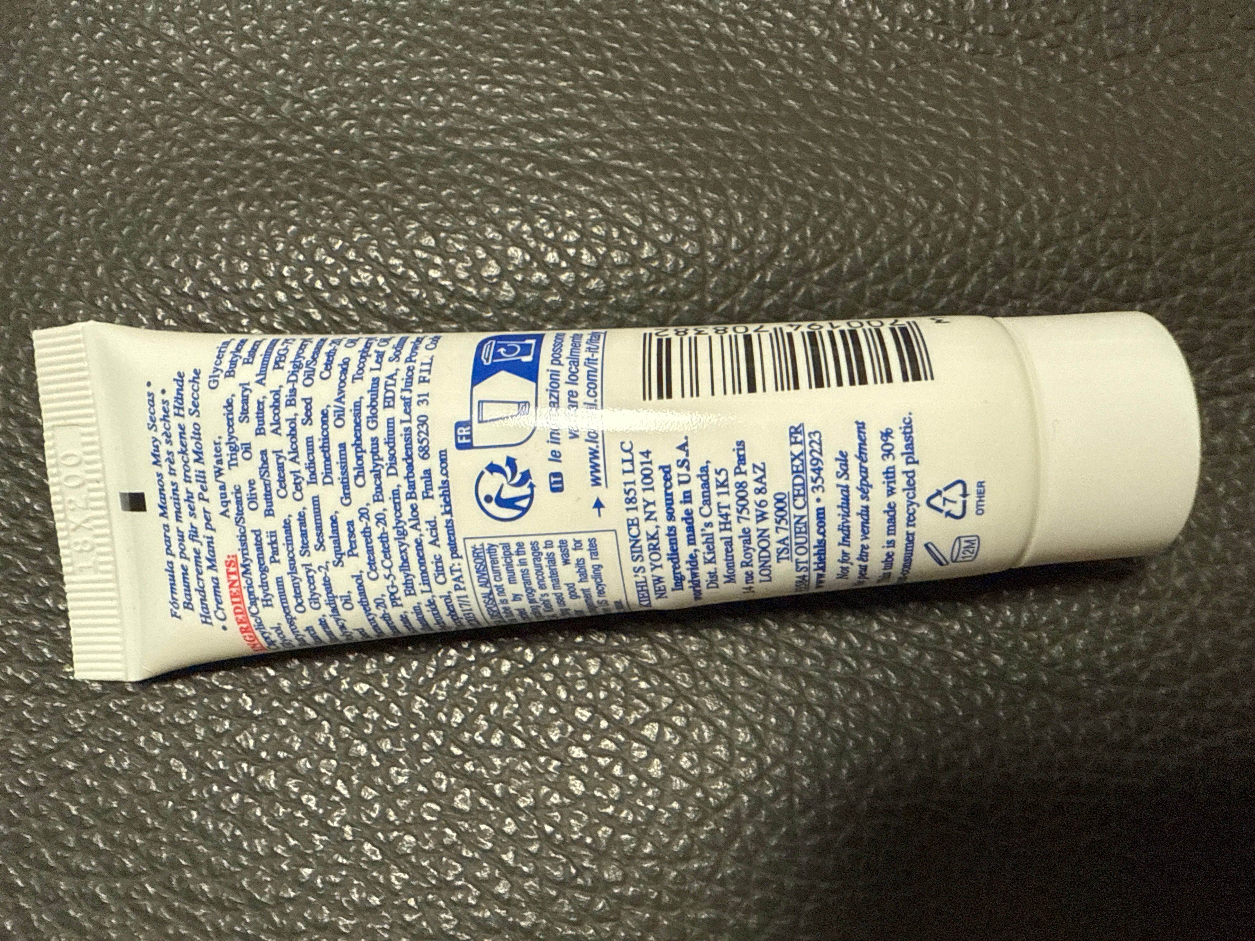 Kiehl's 高效能潤手霜 真實評價/實測照片 byD**g 1