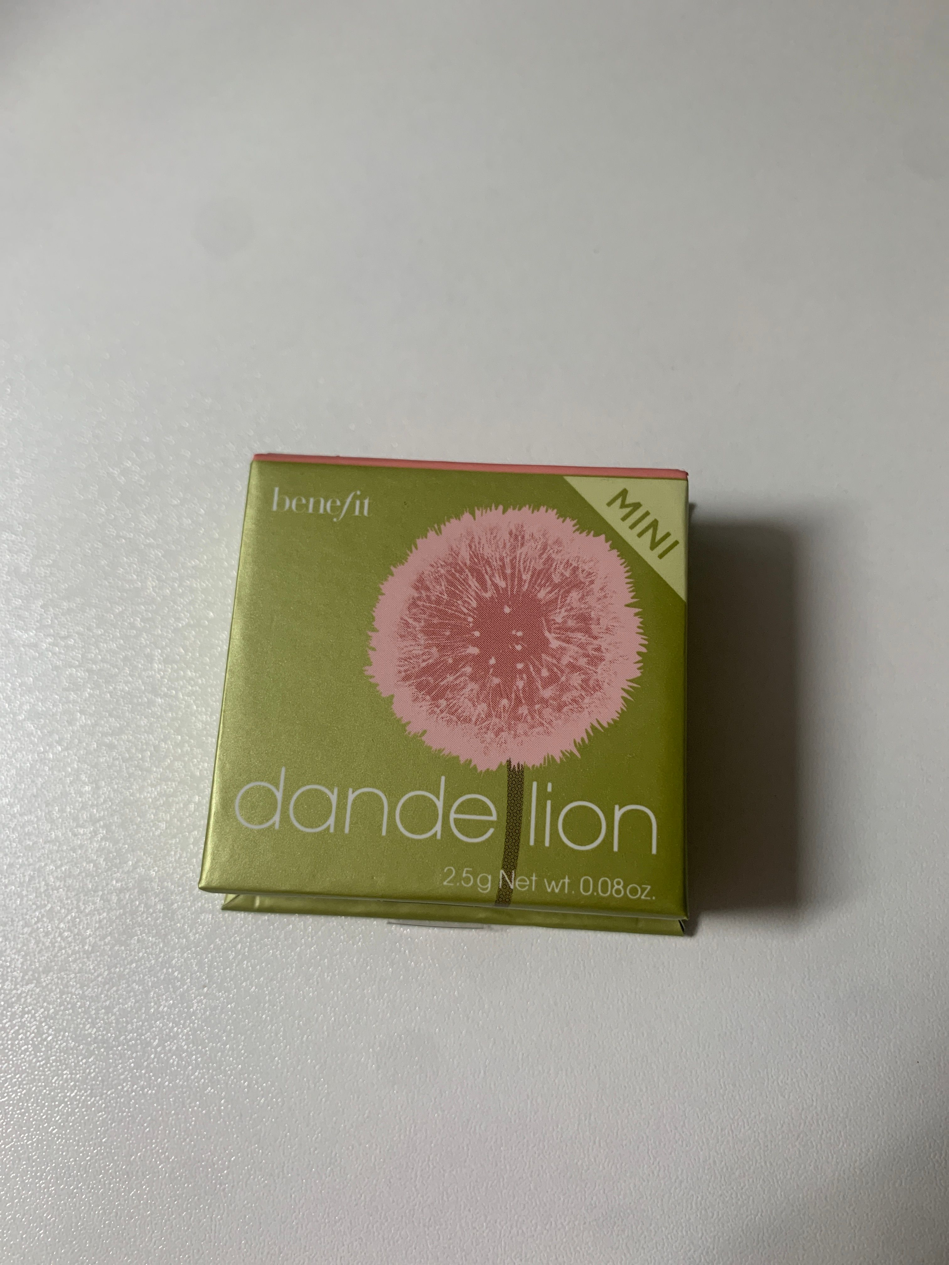 Benefit Cosmetics Dandelion蒲公英柔嫩粉紅色胭脂蜜粉 真實評價/實測照片 bysun*****ine 1