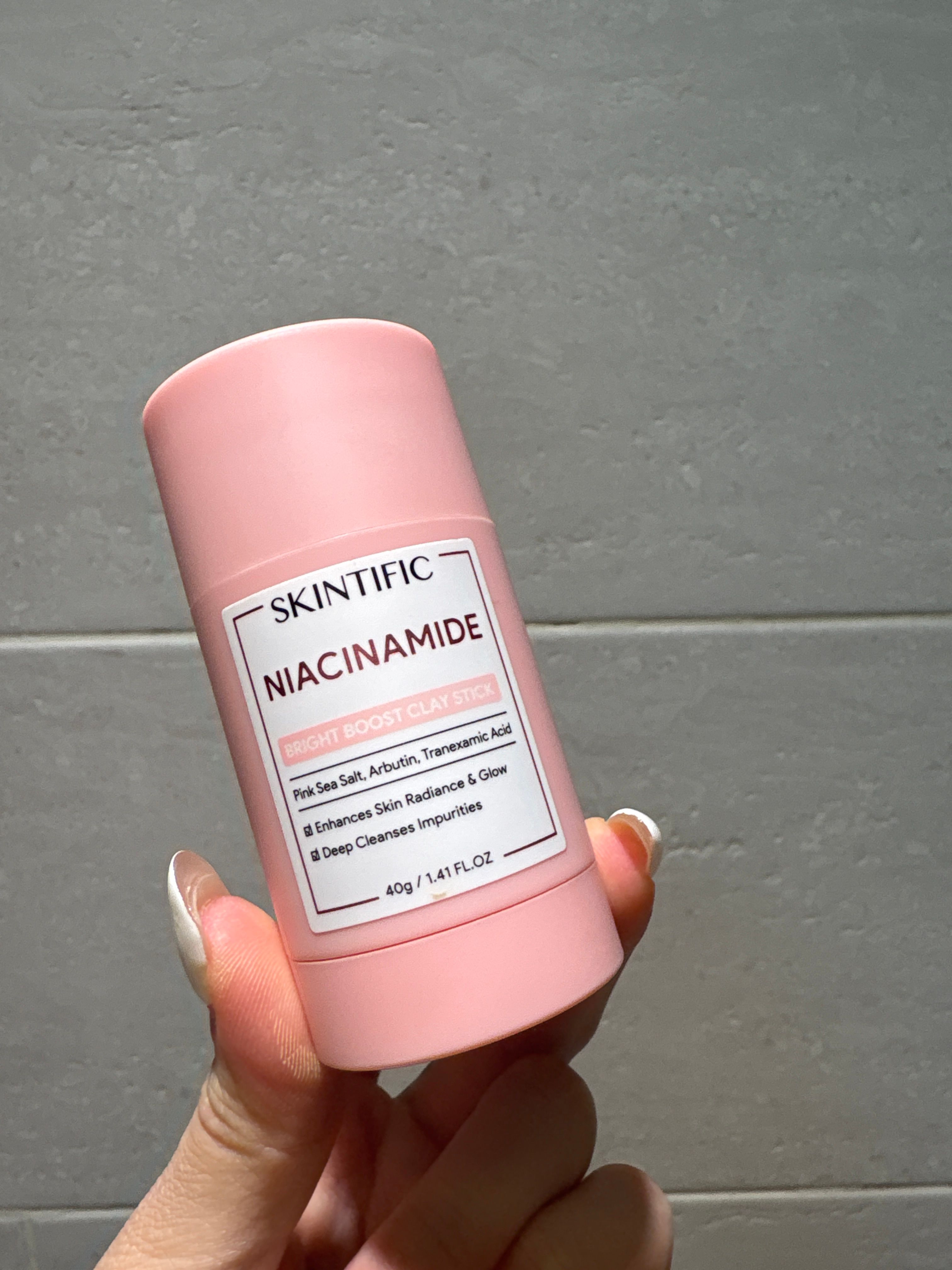 Skintific 煙酰胺亮白固體泥膜棒 真實評價/用後感 byHah***0.0 1 Skintific 煙酰胺亮白固體泥膜棒 真實評價/實測照片 byHah***0.0 1