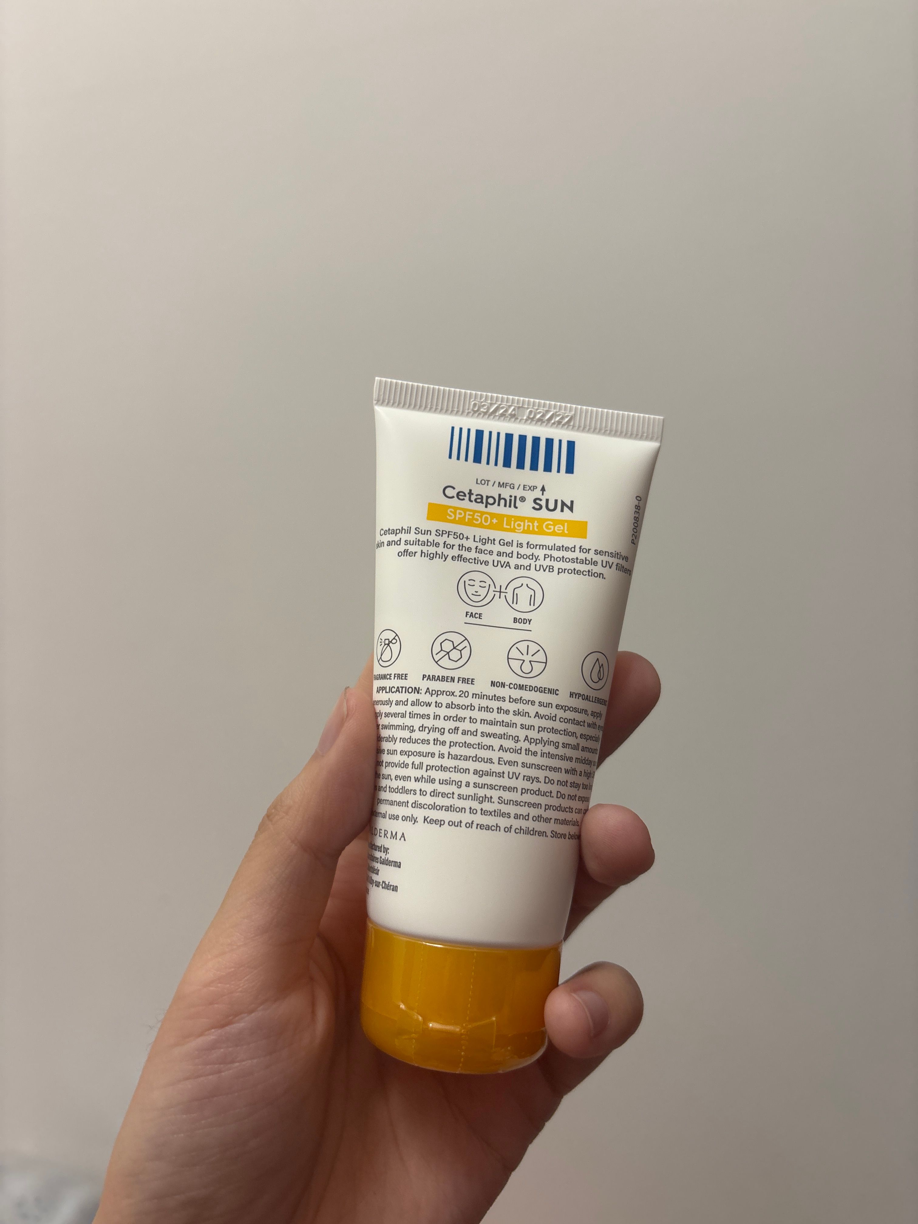 Cetaphil 高效清爽低敏防曬啫喱 SPF50+ 真實評價/實測照片 bykar***CTY 1
