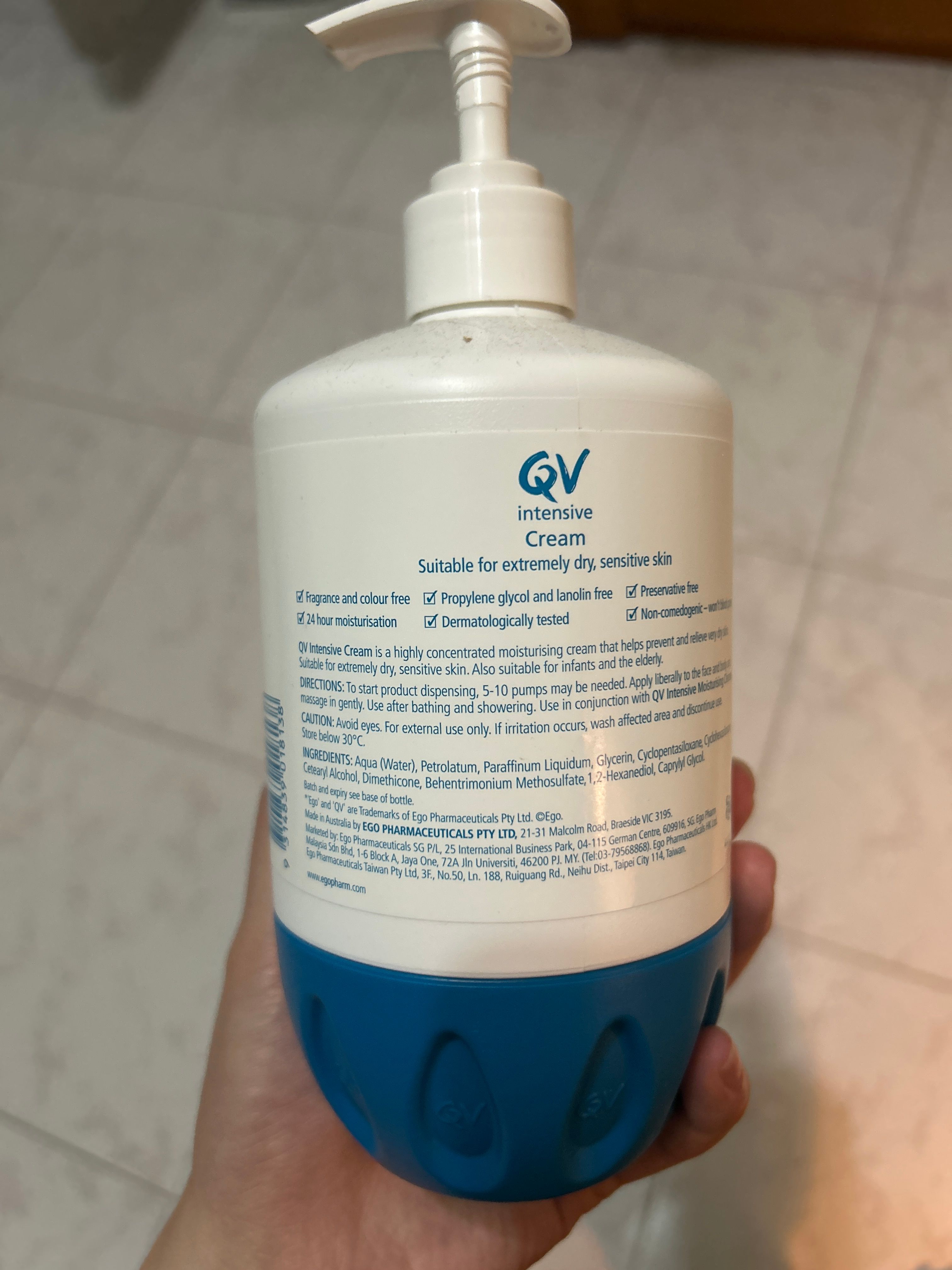 QV QV Cream 真實評價/實測照片 bycur**************com 2