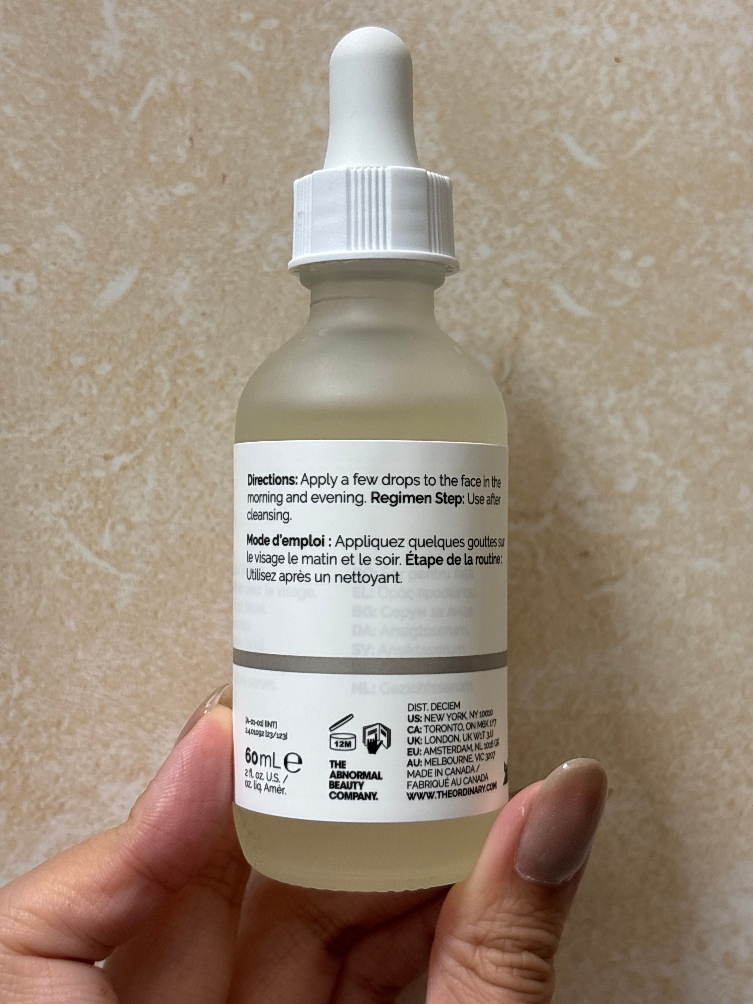 The Ordinary 透明質酸+B5補水精華 真實評價/用後感 byCai******han 1 The Ordinary 透明質酸+B5補水精華 真實評價/實測照片 byCai******han 1