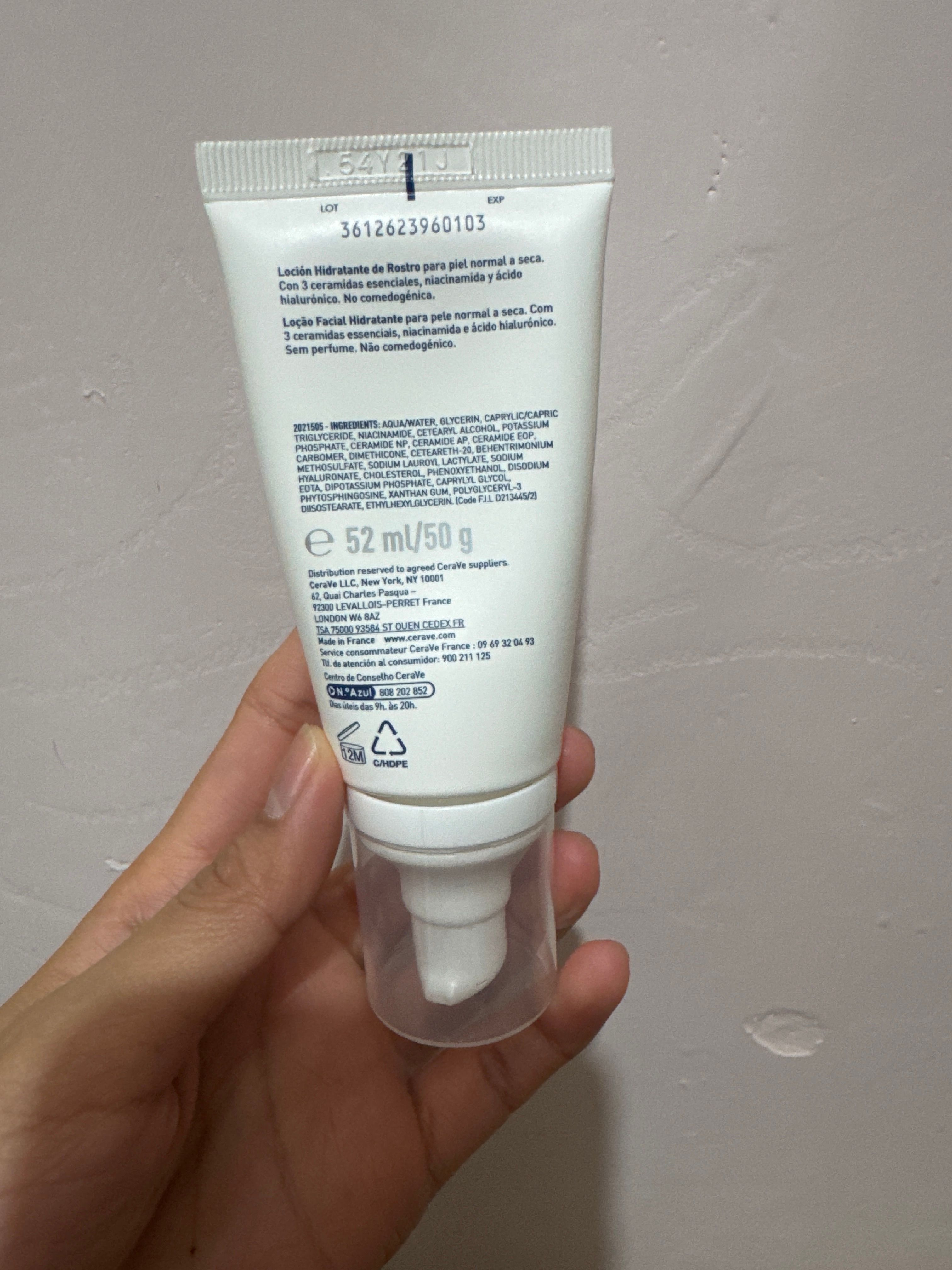 CeraVe 長效保濕面霜 真實評價/用後感 byJoj***********314 2 CeraVe 長效保濕面霜 真實評價/實測照片 byJoj***********314 2
