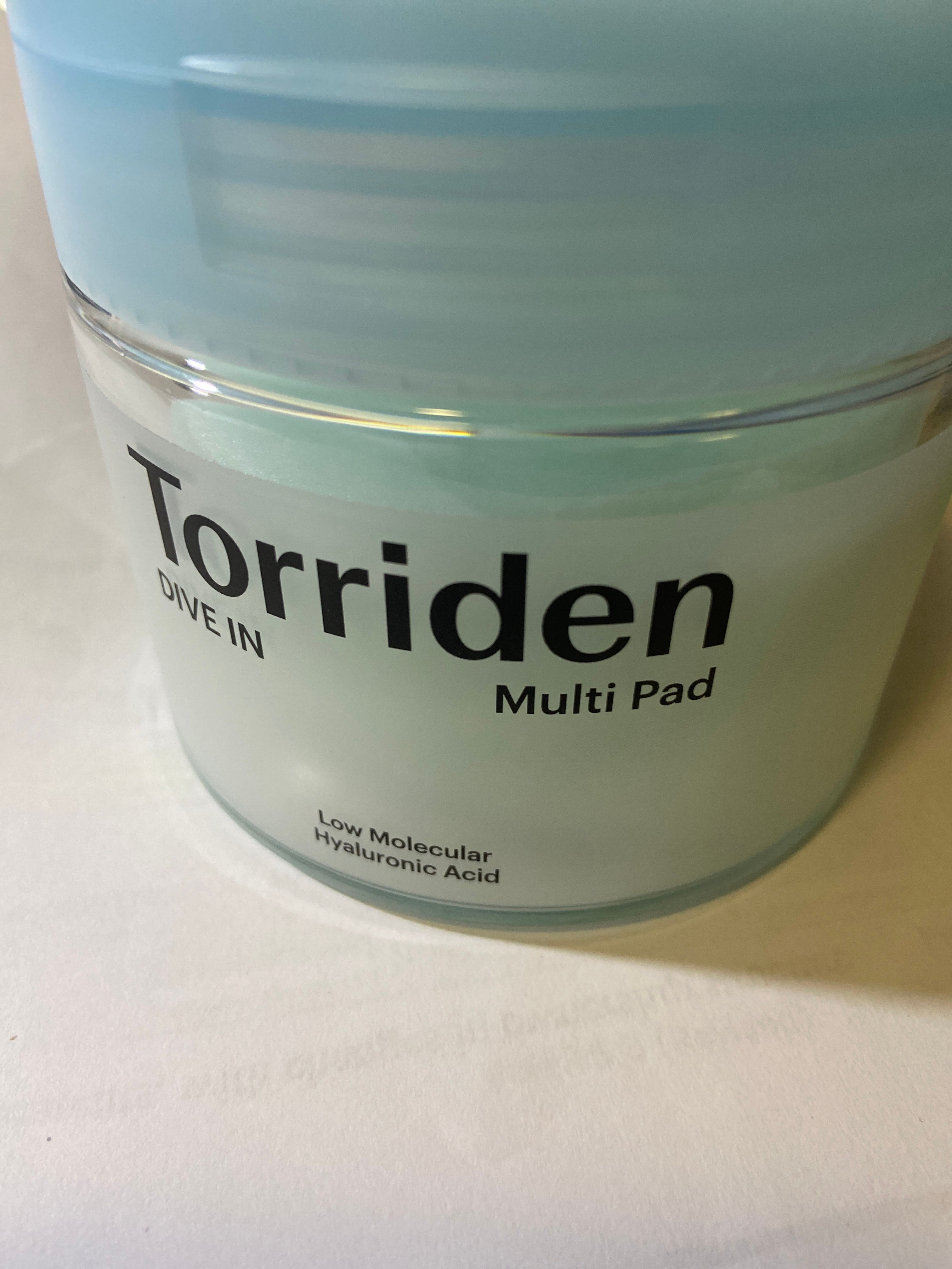 Torriden 低分子透明質酸爽膚棉片 真實評價/實測照片 byC**b 1