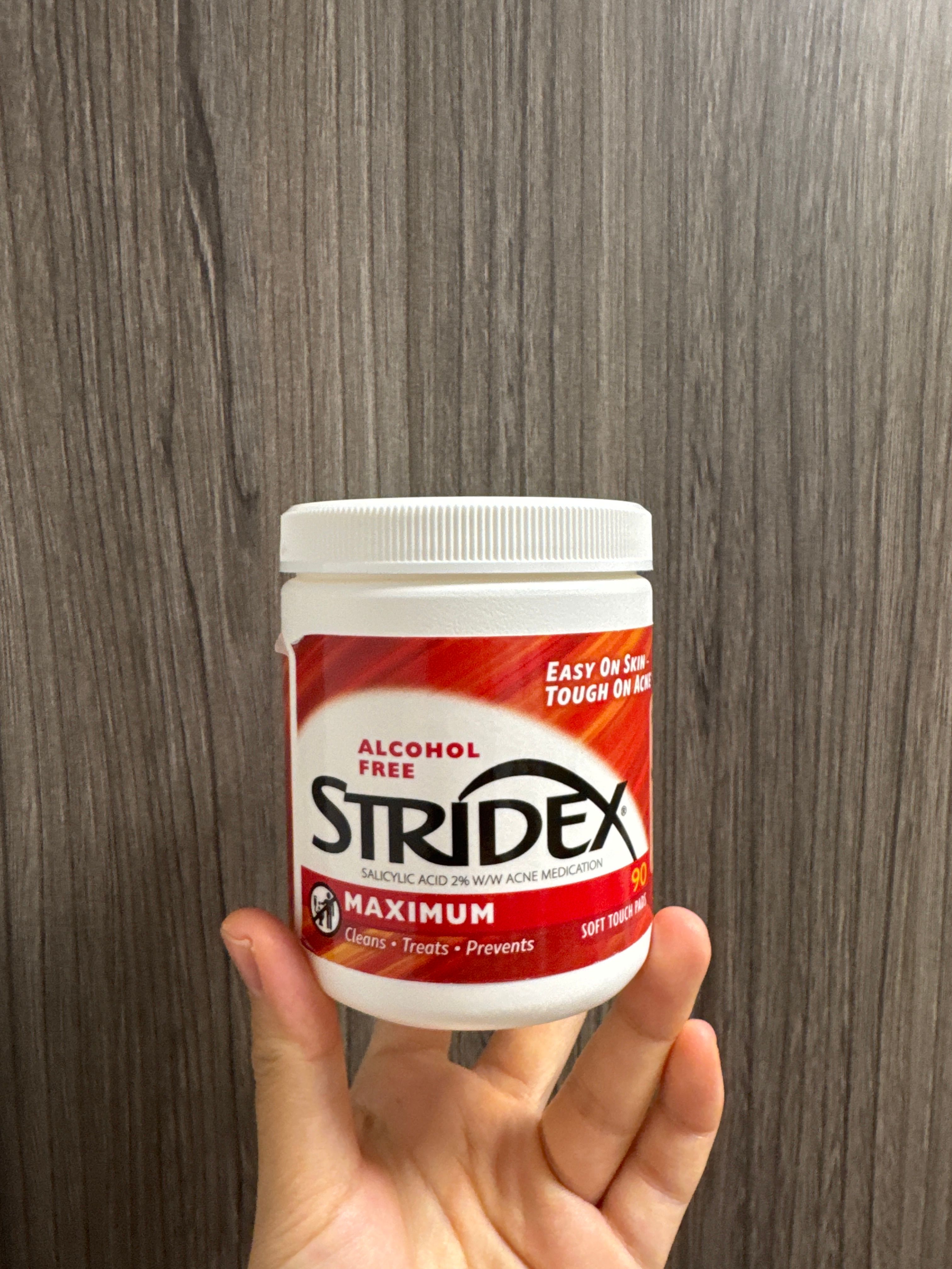 Stridex 2%水楊酸棉片 真實評價/實測照片 byT*m 2