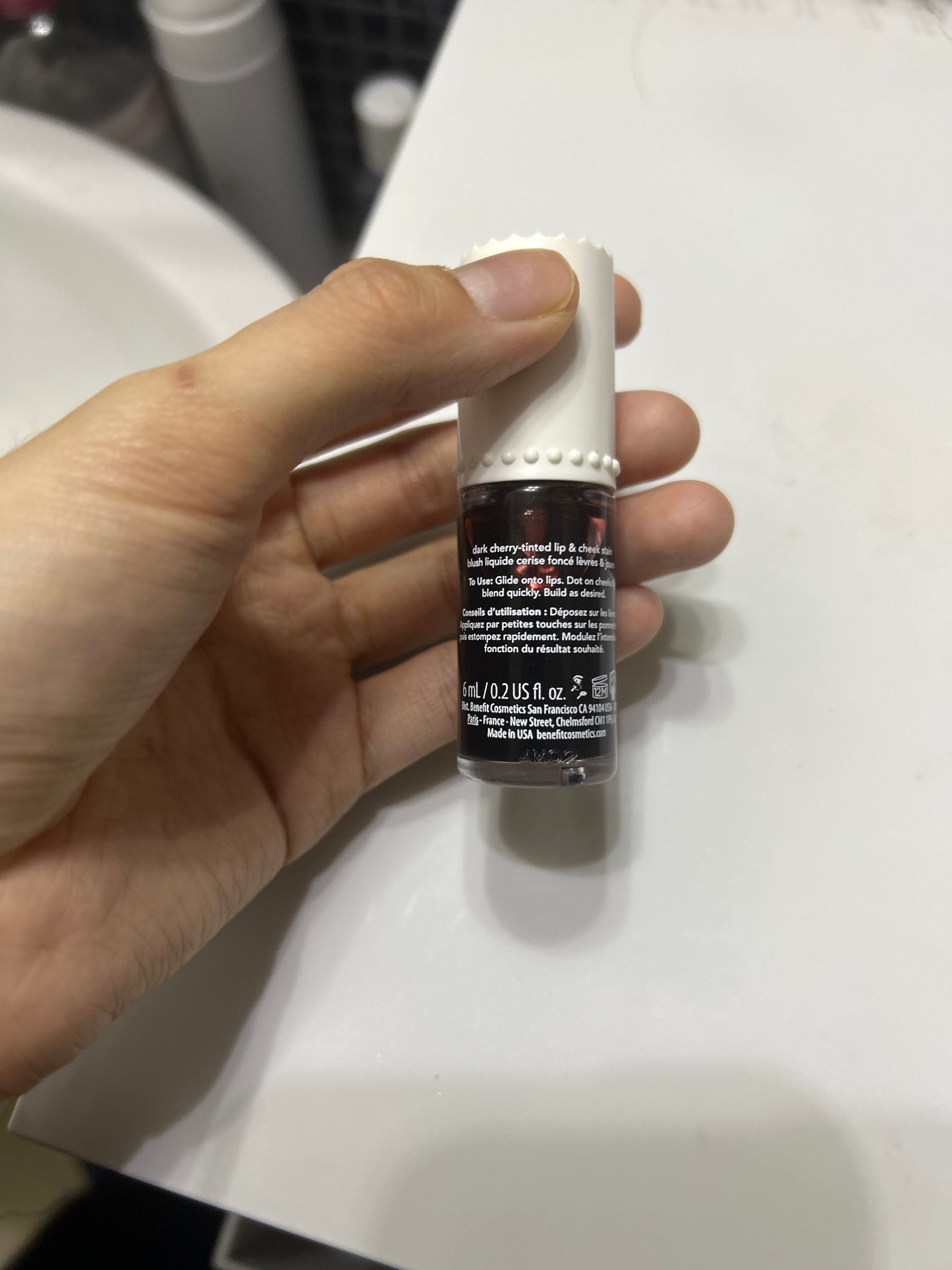 Benefit Cosmetics benetint 玫瑰胭脂水 真實評價/實測照片 byhib************com 2