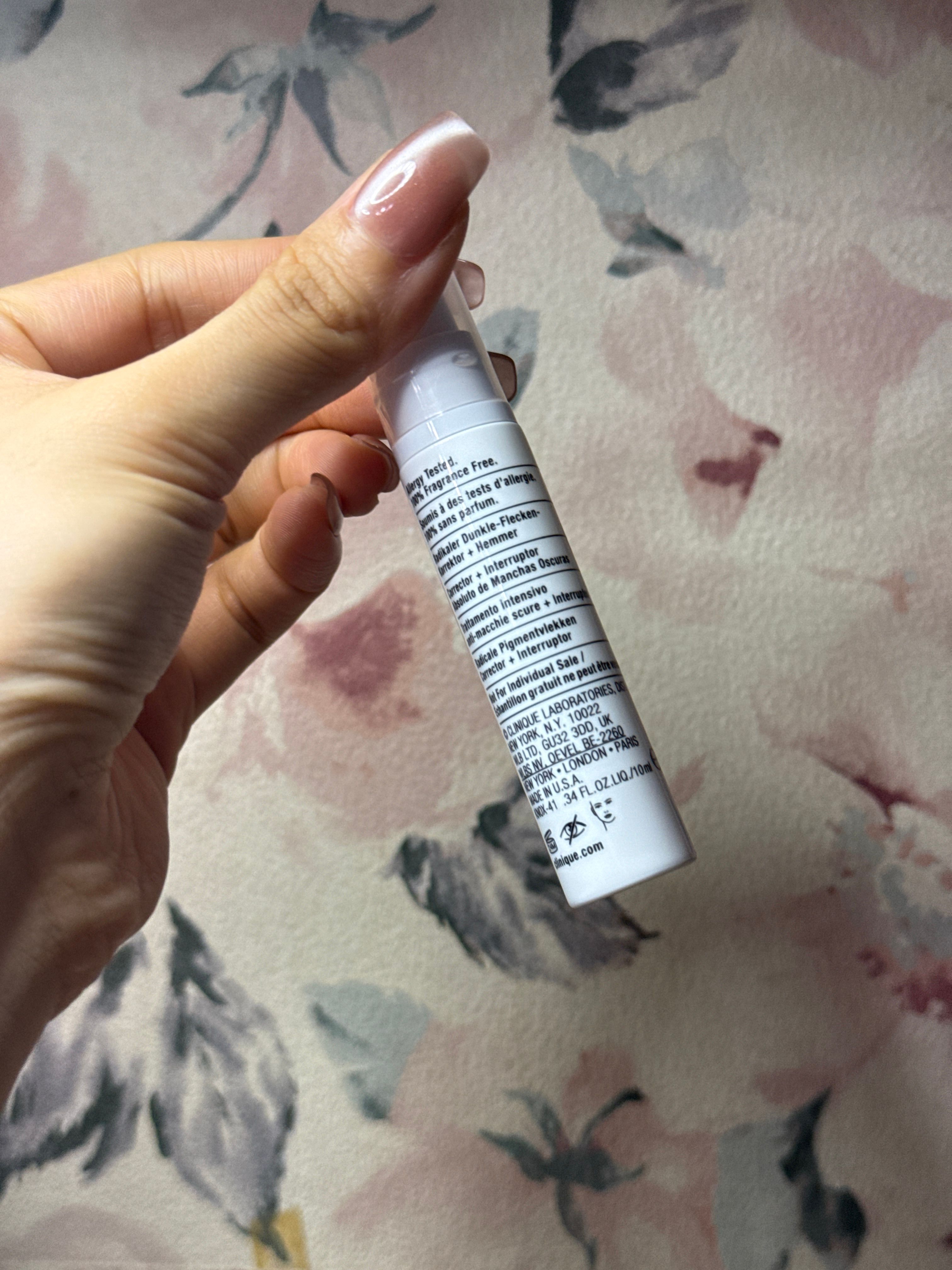 Clinique 升級版勻淨科研亮白淡斑雙效精華 真實評價/實測照片 bysAs***InG 1