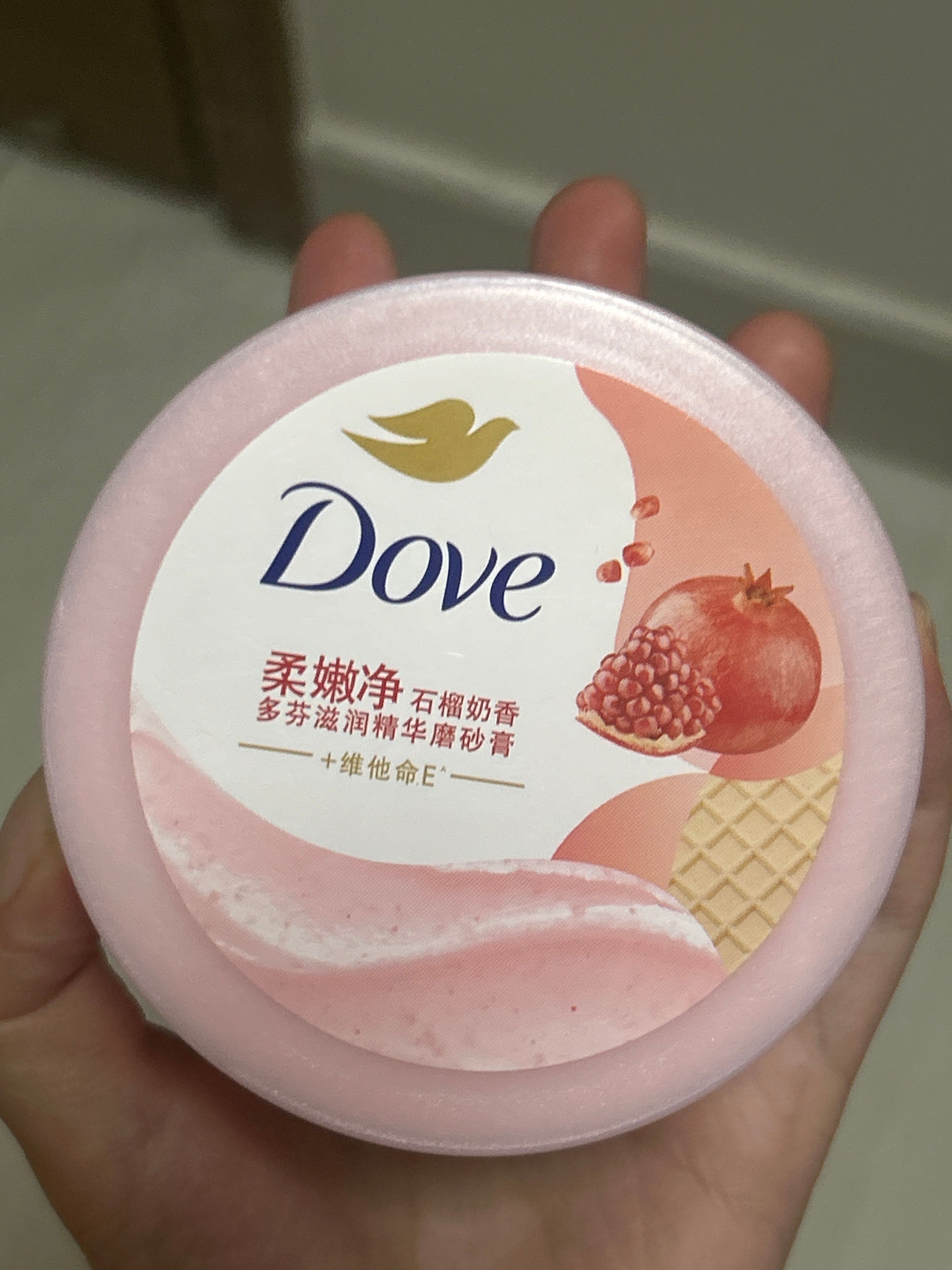 Dove 多芬 去角質身體磨砂膏 石榴籽與乳木果 真實評價/實測照片 byang****************com 2