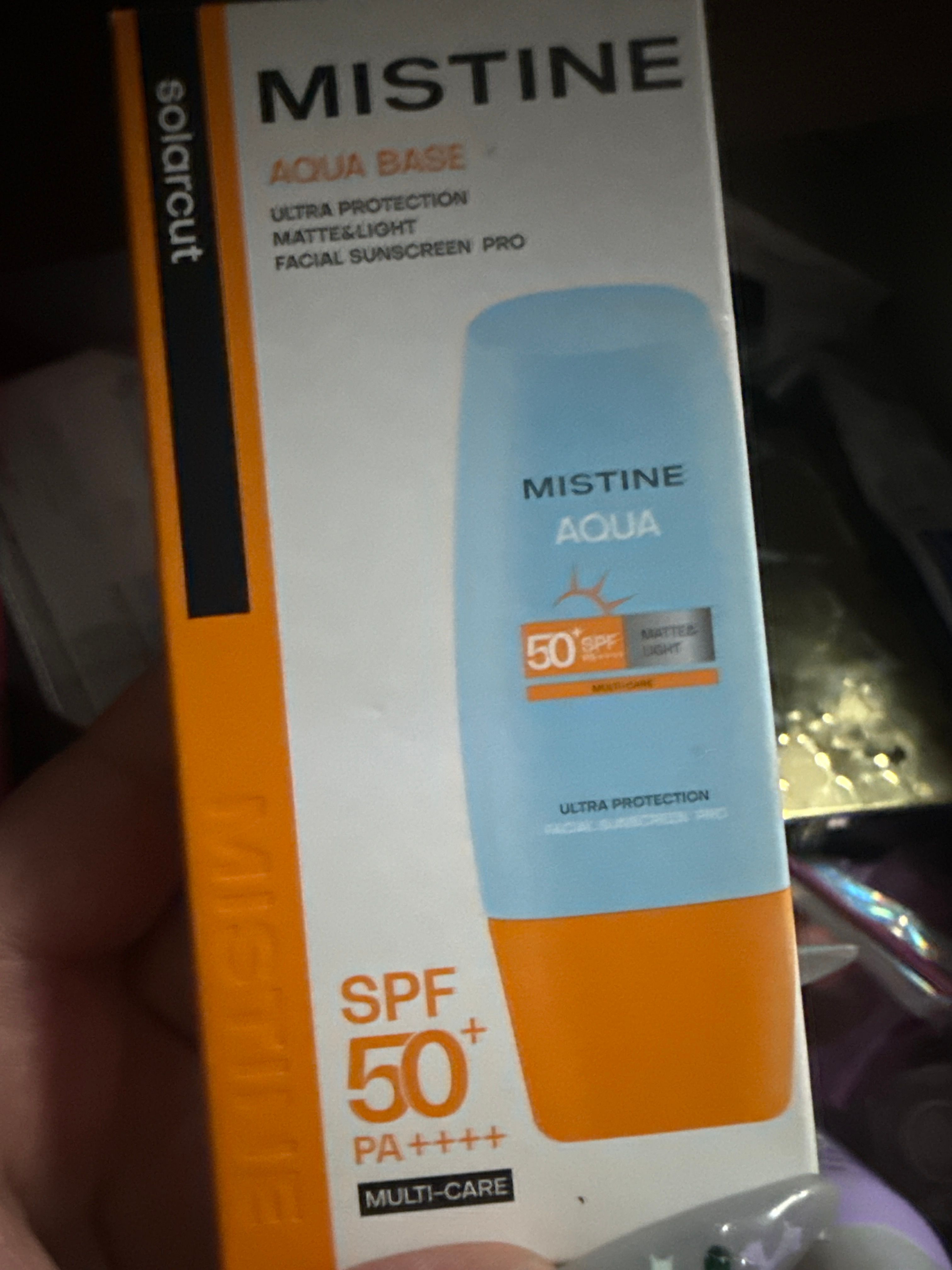 Mistine 水感修護防曬乳SPF50+ PA++++ 真實評價/實測照片 byA*a 1