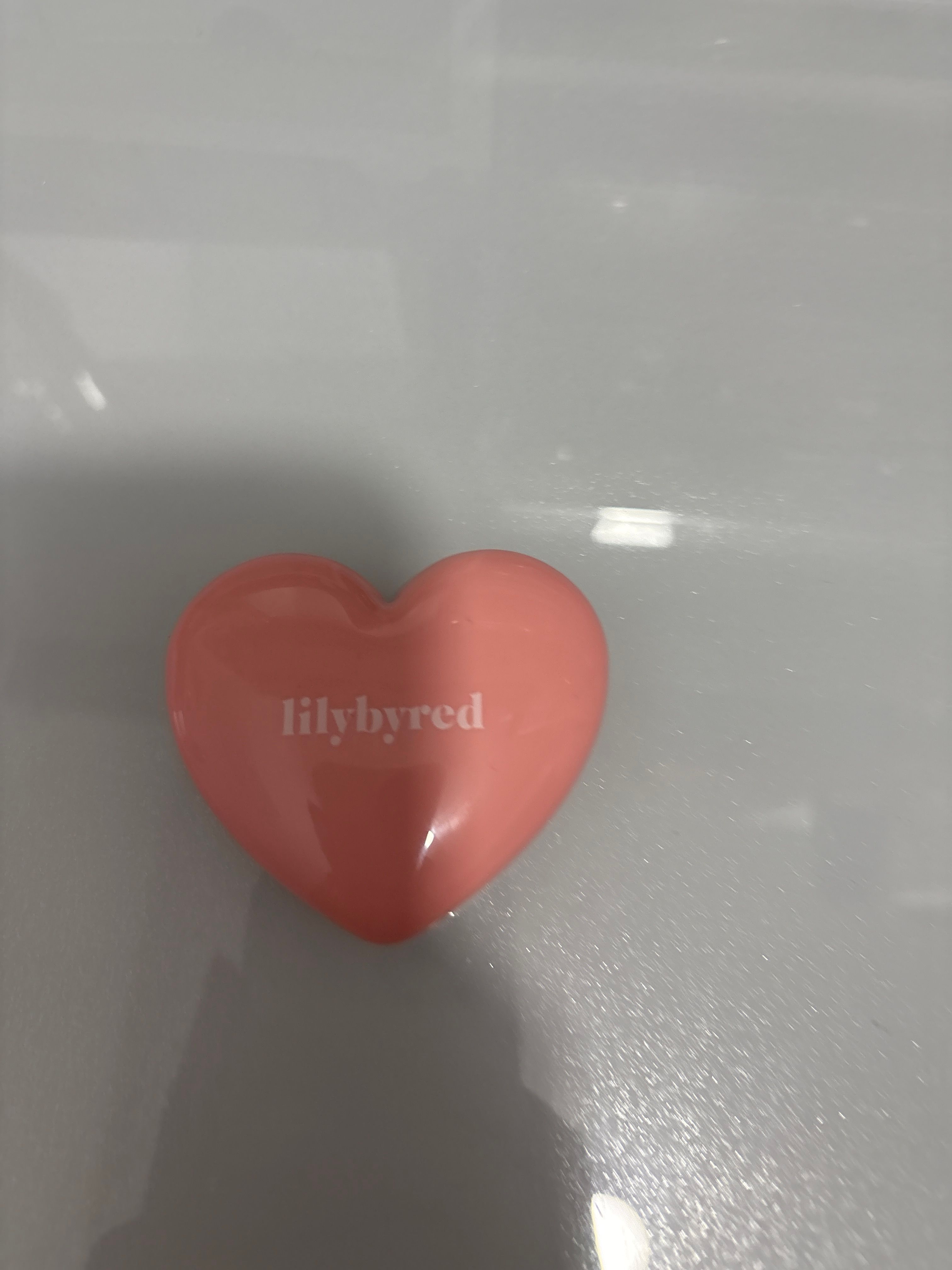 Lilybyred 皇牌心心胭脂膏 真實評價/實測照片 bymin********************.hk 2
