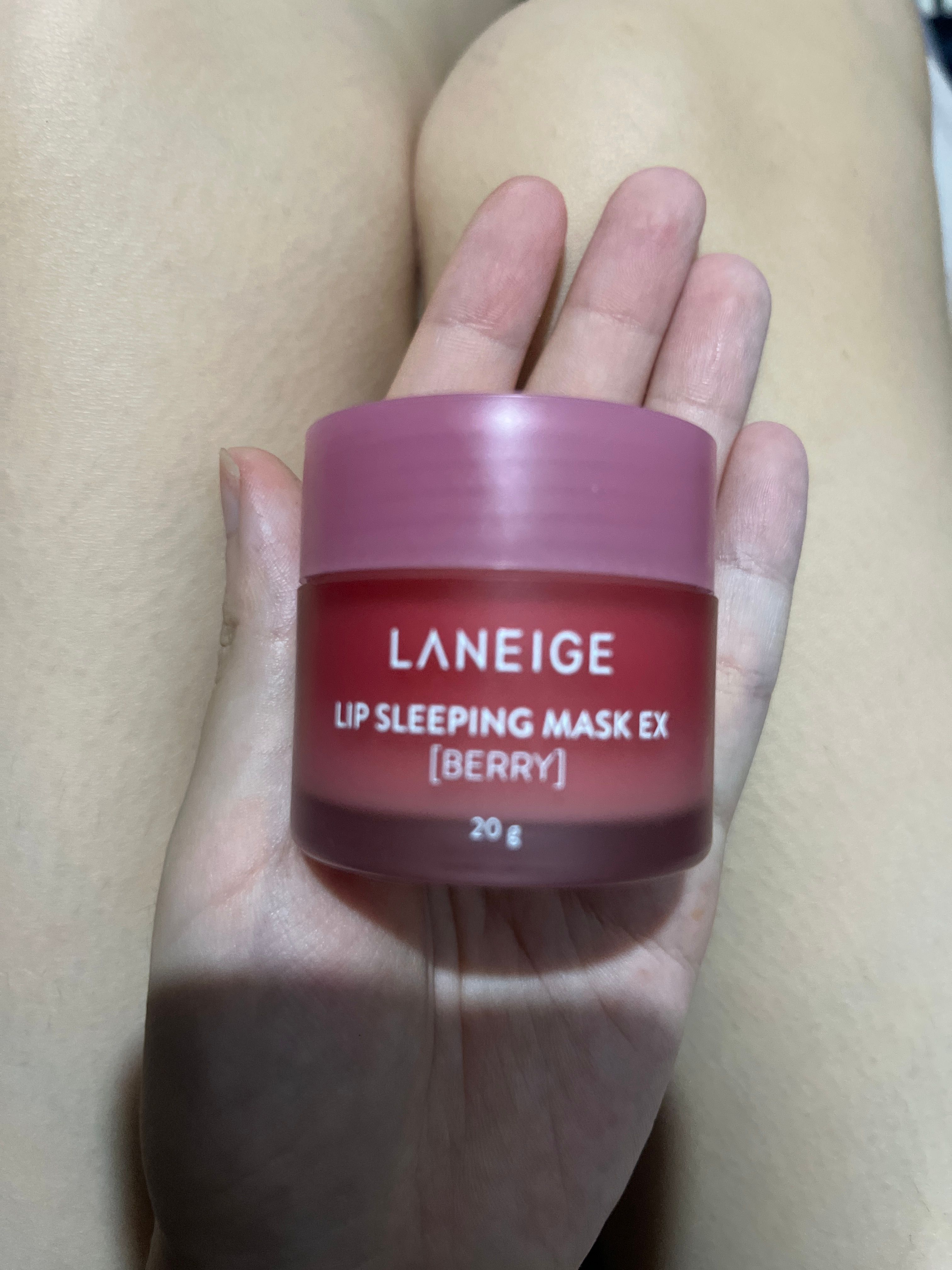 Laneige 水潤修護睡眠唇膜 真實評價/實測照片 byk***y 1