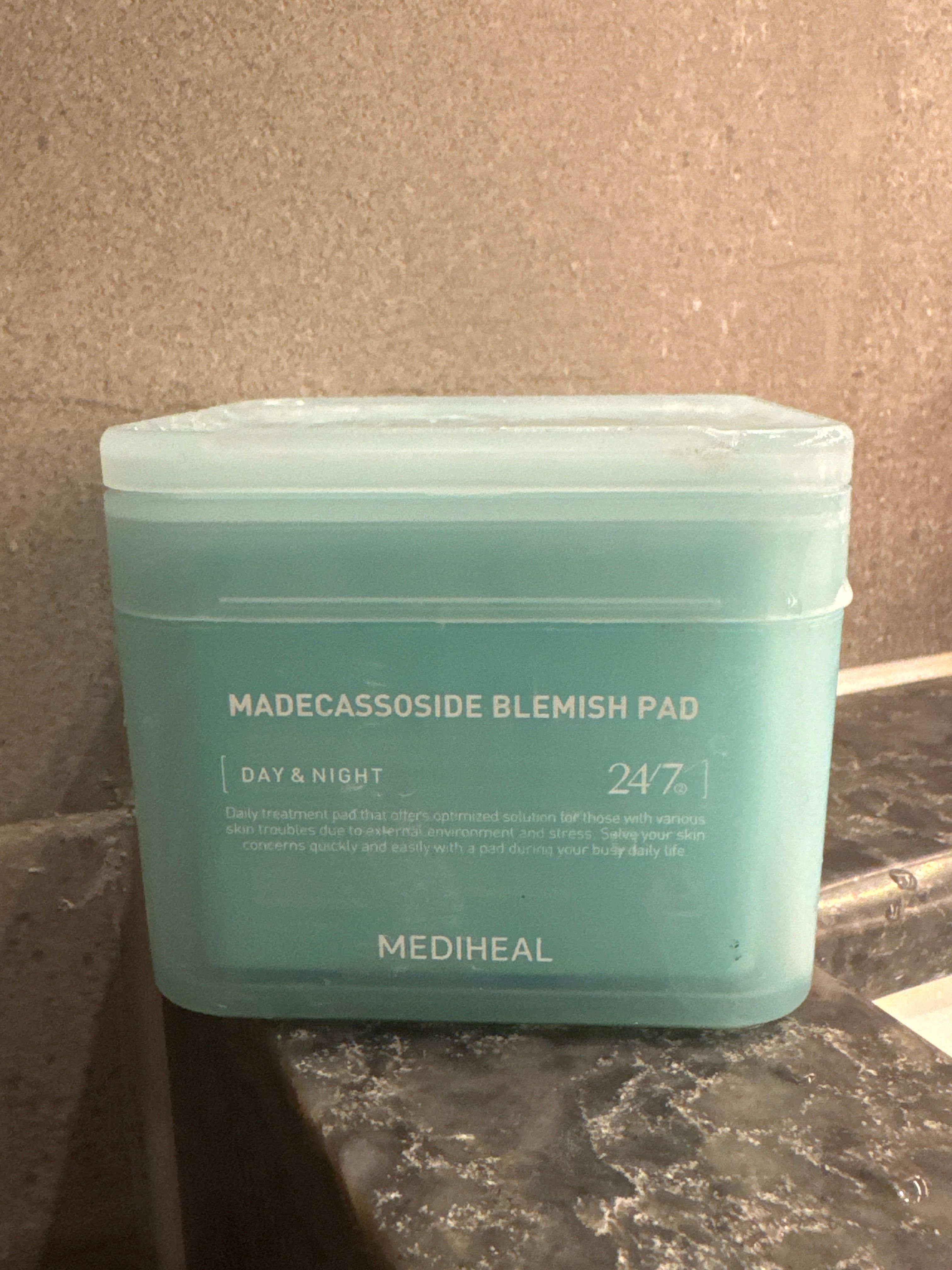 Mediheal 積雪草舒緩淡印護理棉片 真實評價/實測照片 byMa**yT 2