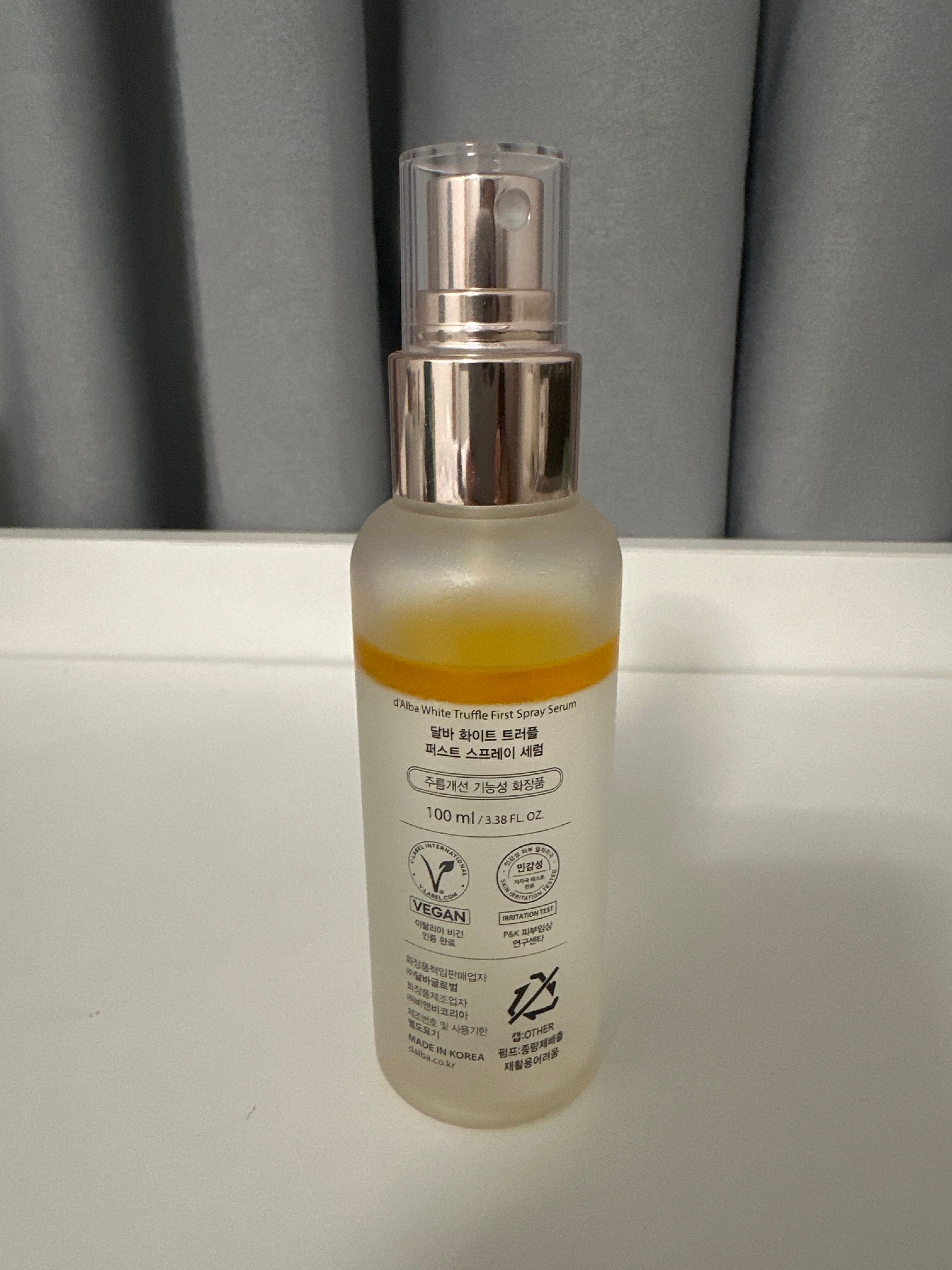 d'Alba 白松露精華保濕噴霧 真實評價/實測照片 bycin********************com 1