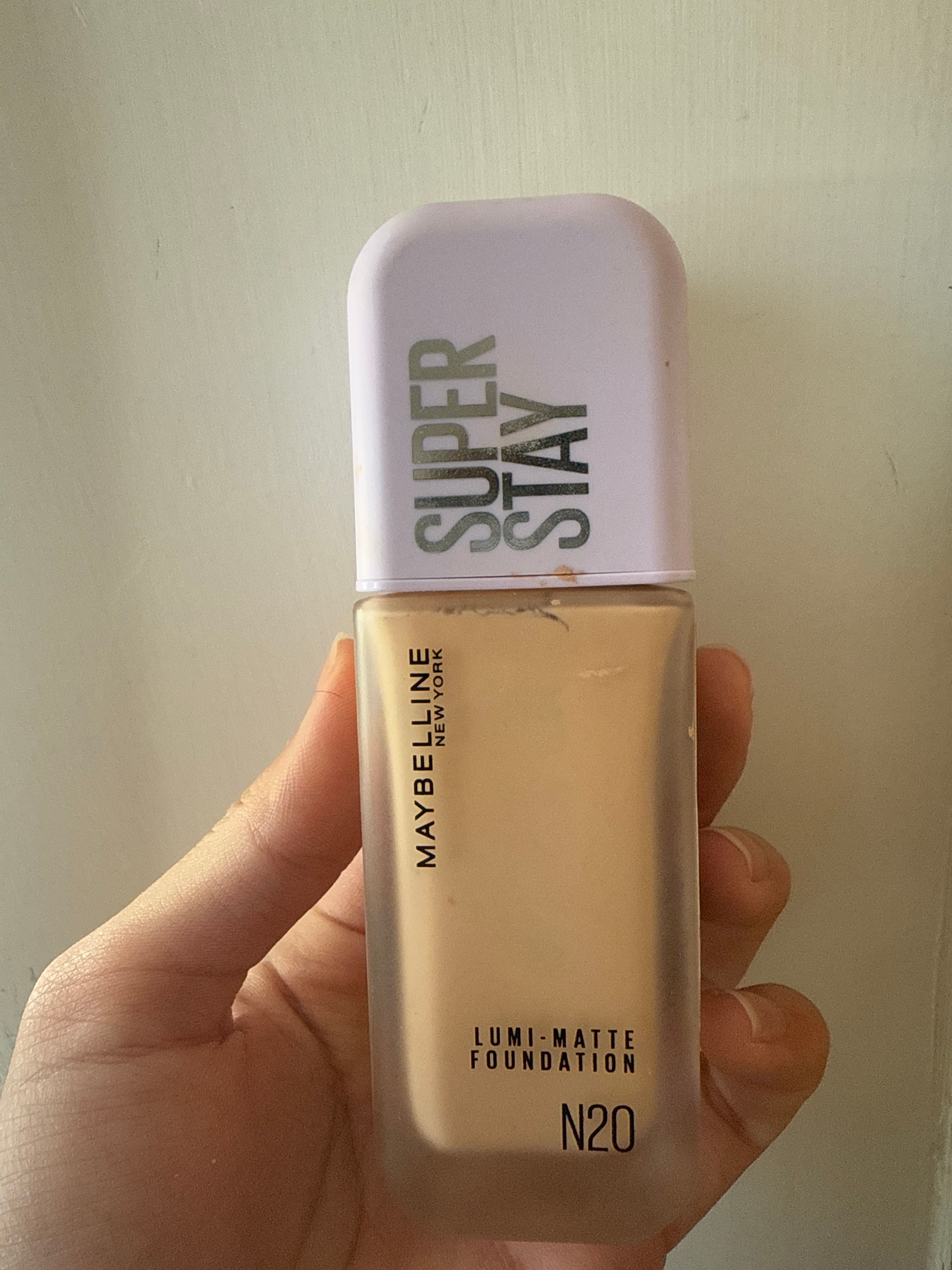 Maybelline New York SUPERSTAY 超持久30H空氣感粉底液 真實評價/用後感 byG**_ 1 Maybelline New York SUPERSTAY 超持久30H空氣感粉底液 真實評價/實測照片 byG**_ 1