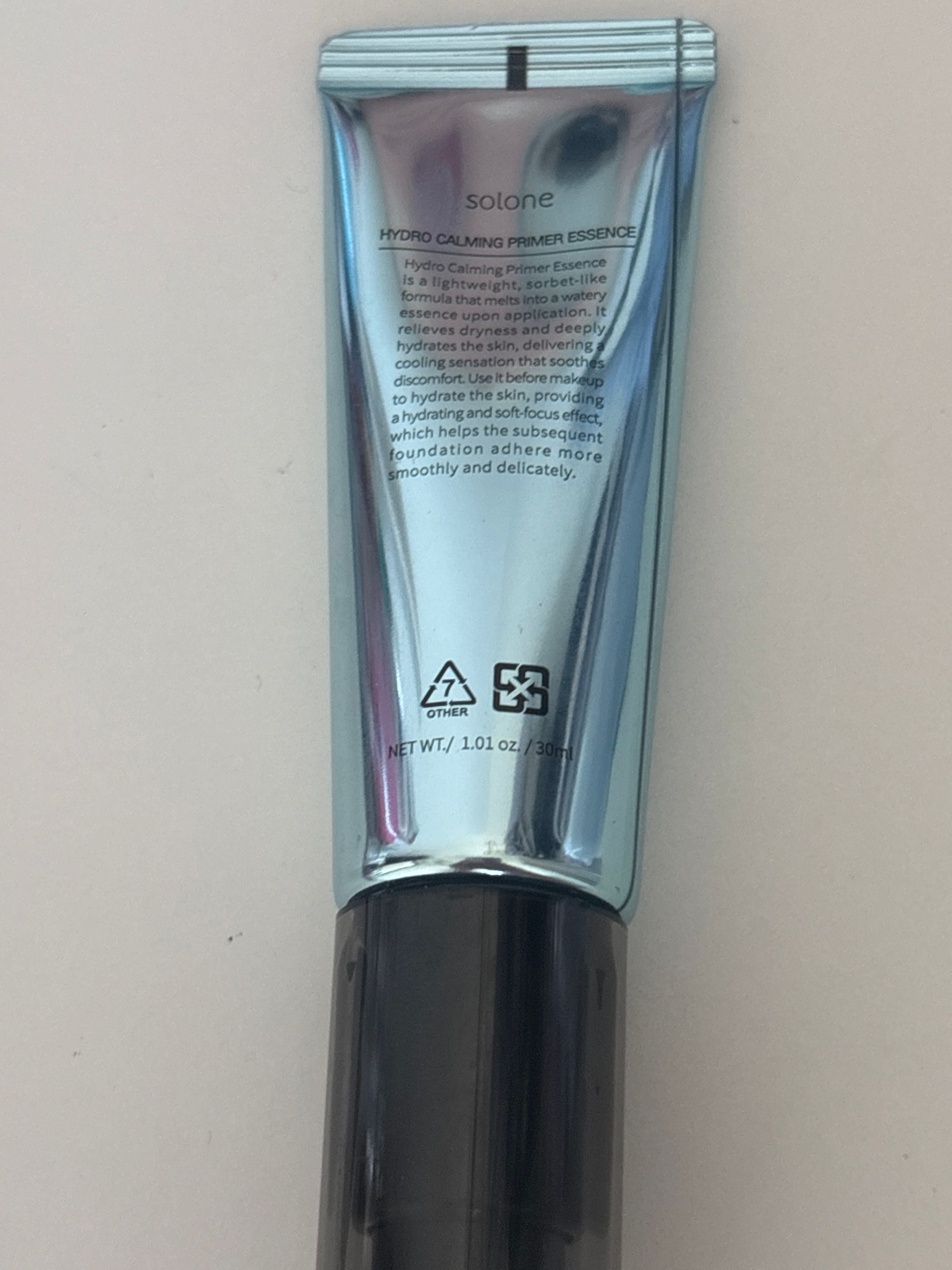 Solone 補水柔焦妝前精華 真實評價/實測照片 byC**. 1