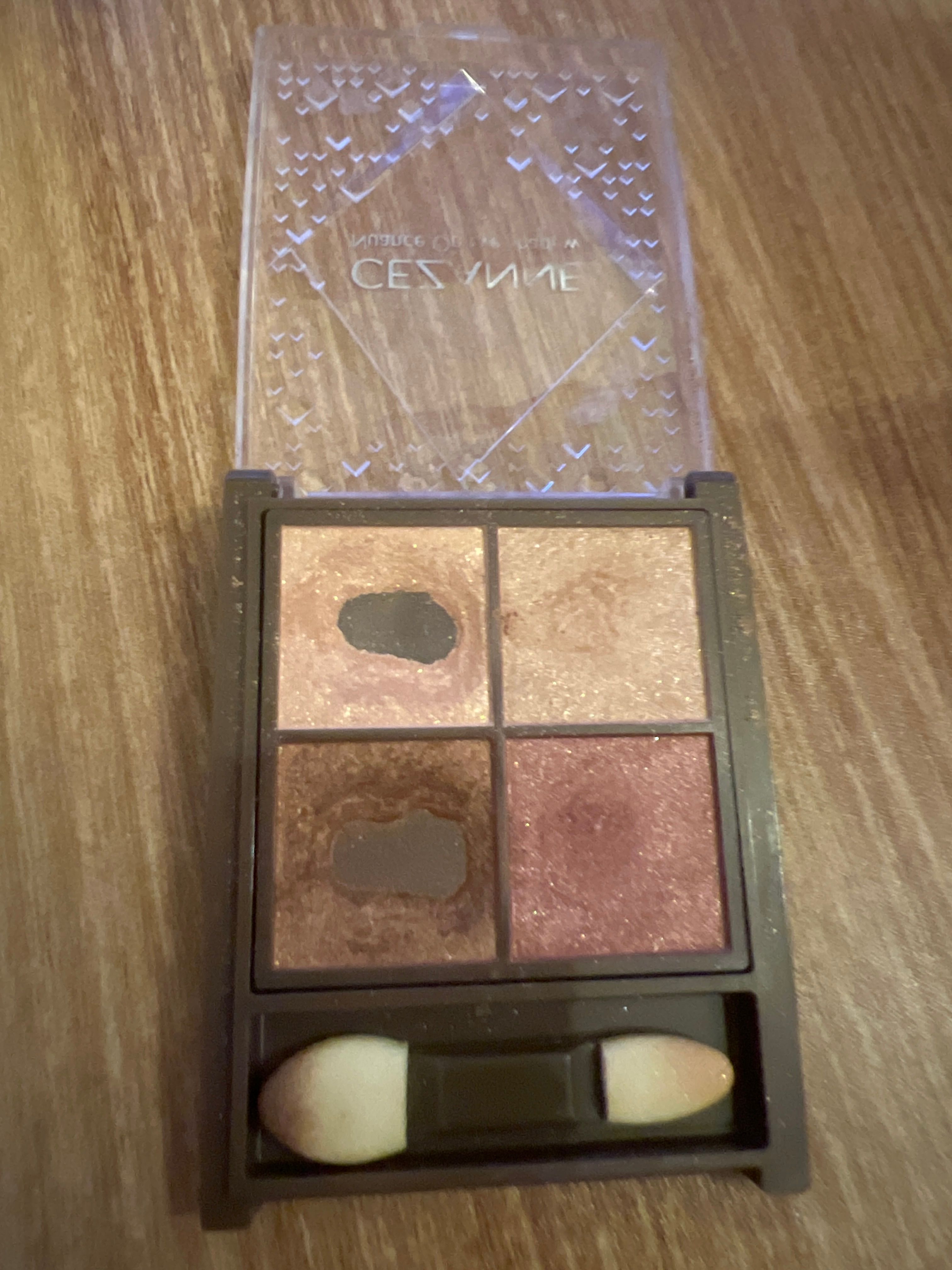 Cezanne 浪漫 3D 眼影盤 真實評價/實測照片 byChe******thy 2