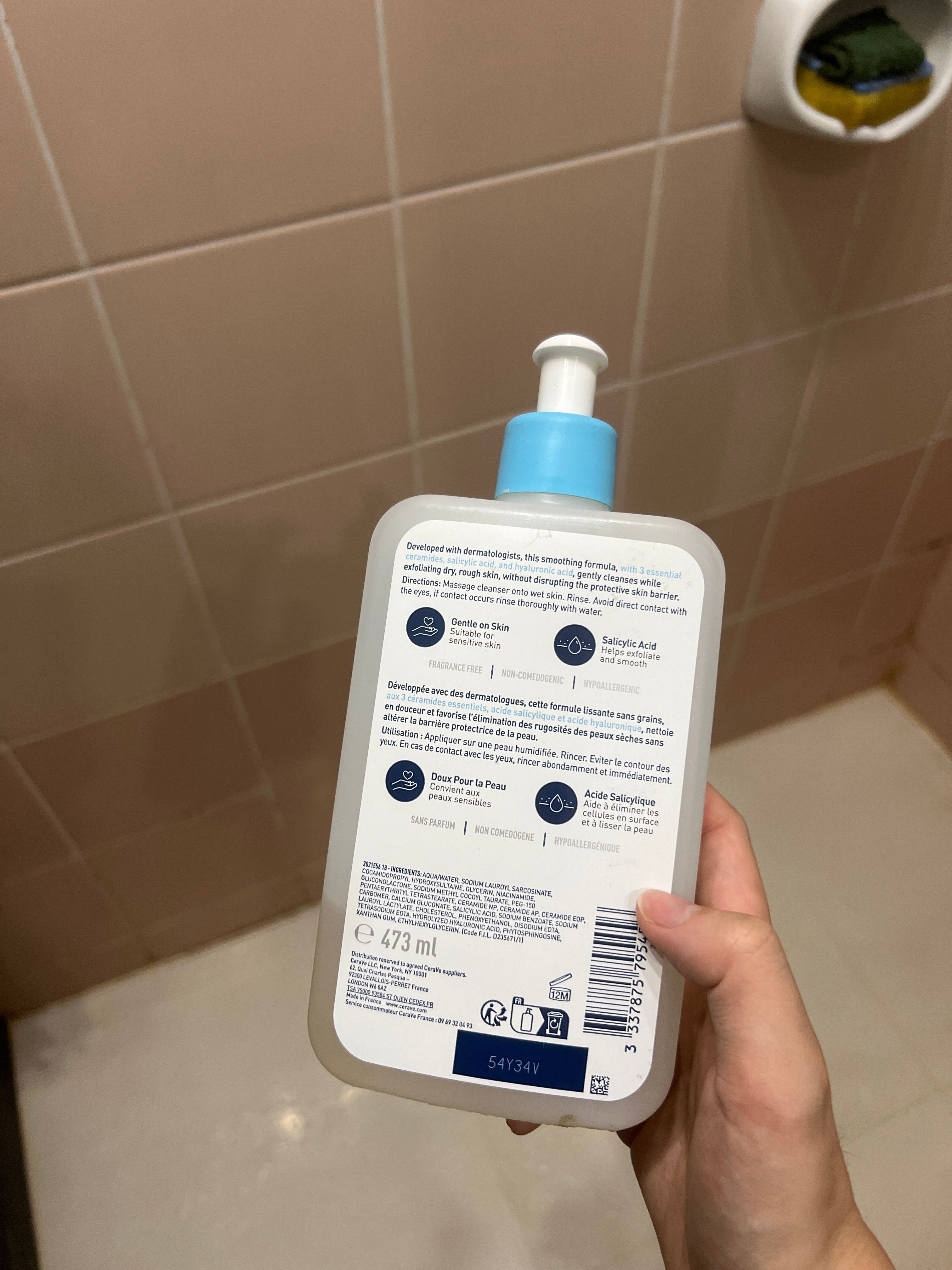 CeraVe SA水楊酸煥膚潔膚露 真實評價/實測照片 byY***_ 1