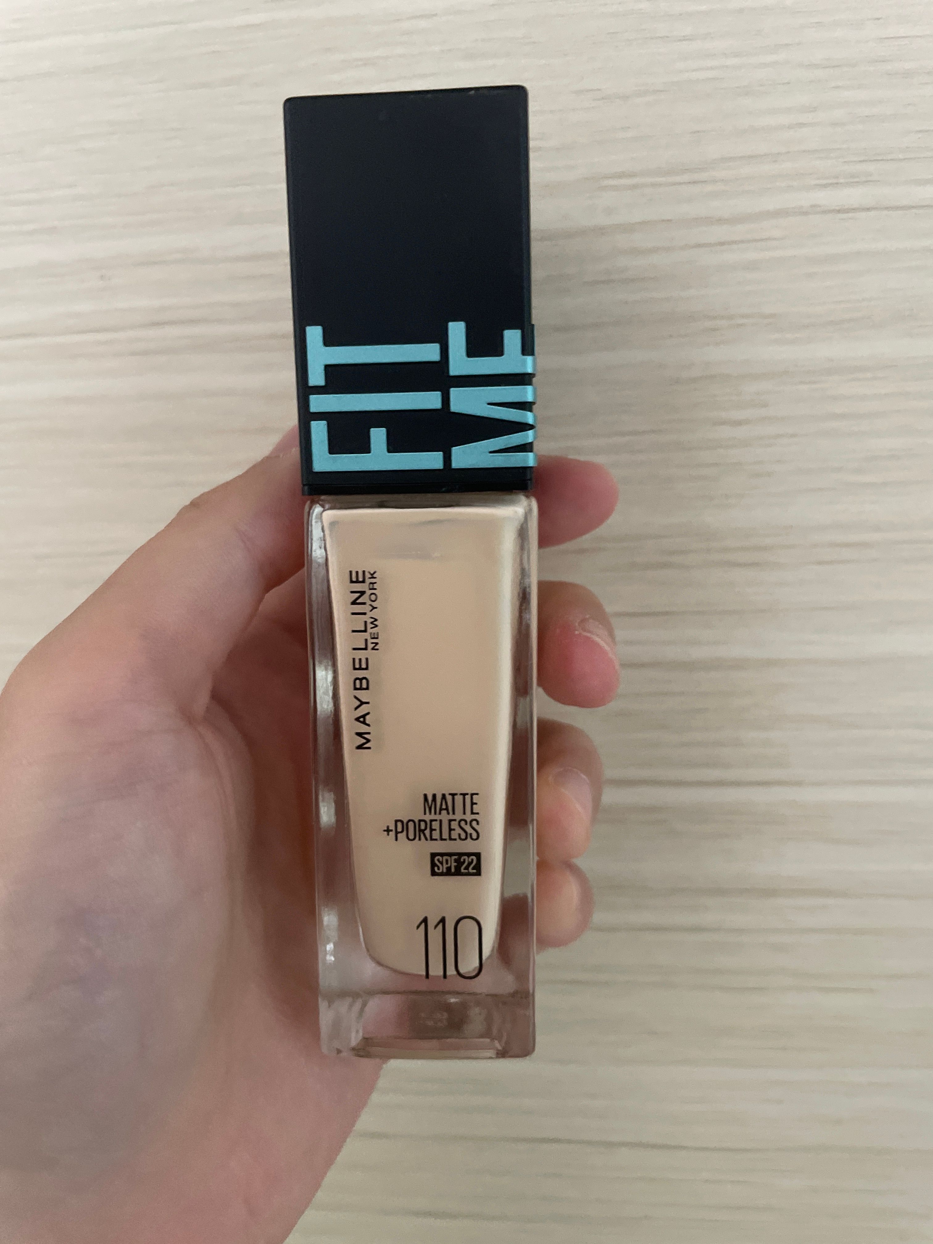 Maybelline New York FIT ME！反孔特霧粉底液 真實評價/實測照片 byche*****ong 2