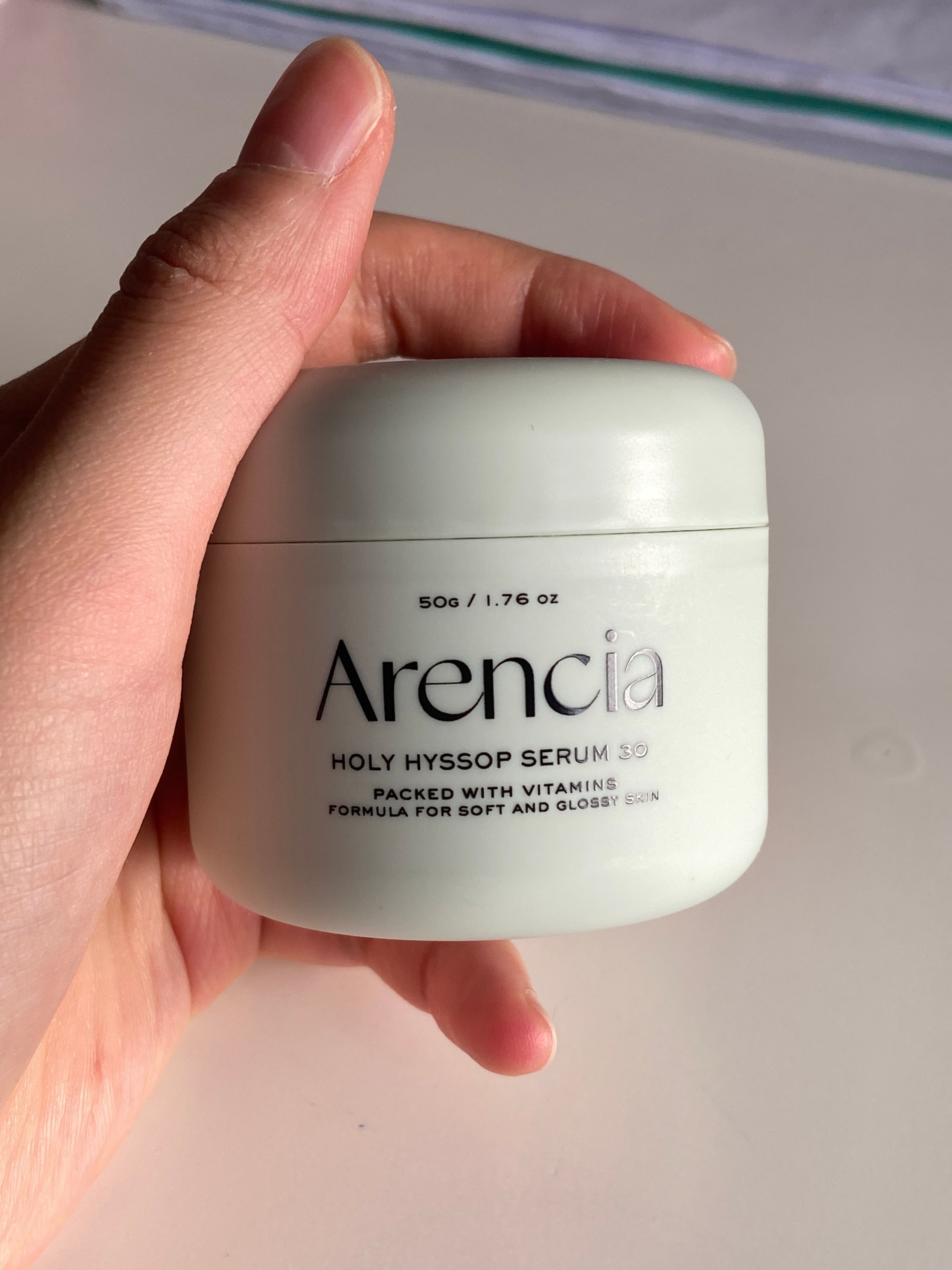 Arencia 法國牛膝草精華 真實評價/實測照片 bymin**************com 1