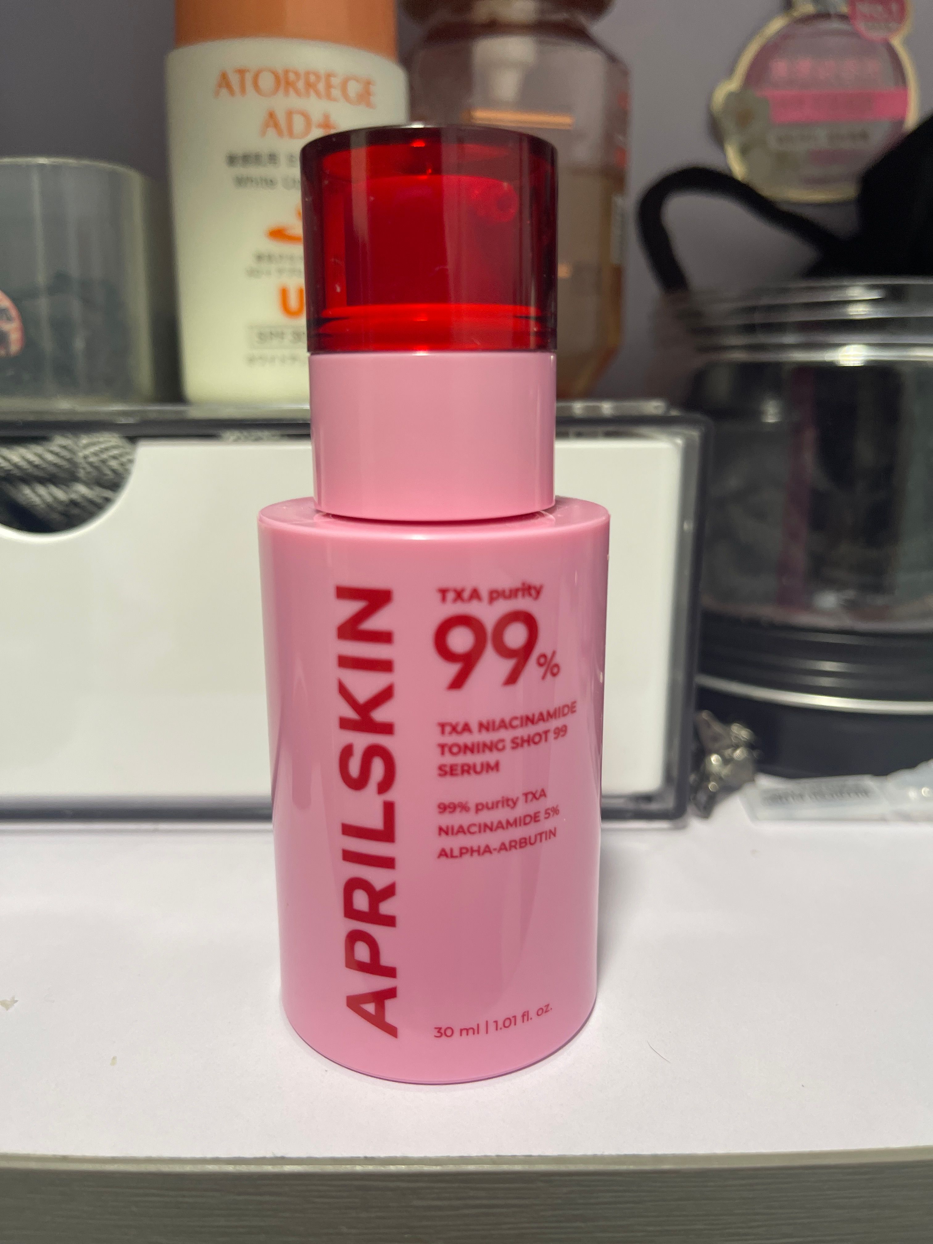Aprilskin TXA 傳明酸亮白微針安瓶 真實評價/實測照片 by?**k 2