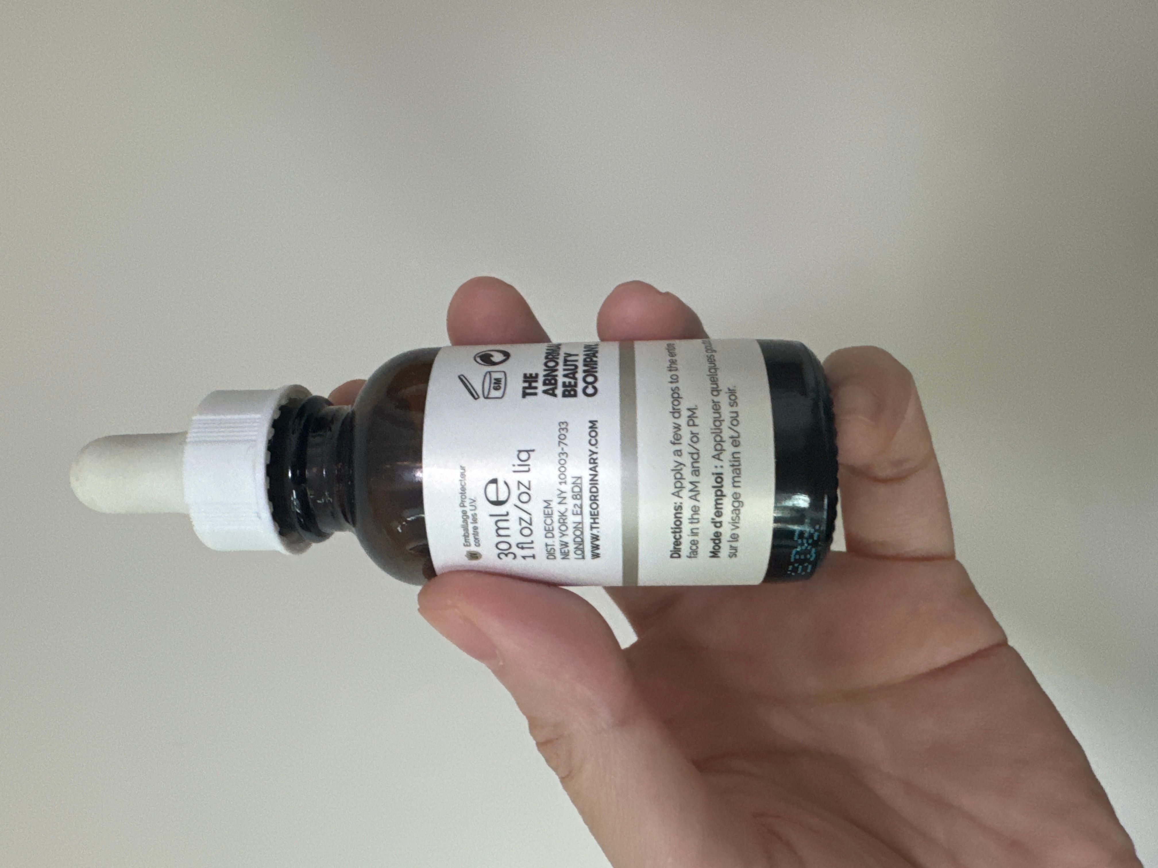 The Ordinary Ascorbyl Tetraisopalmitate Solution 20% in Vitamin F 真實評價/用後感 byT* 1 The Ordinary Ascorbyl Tetraisopalmitate Solution 20% in Vitamin F 真實評價/實測照片 byT* 1