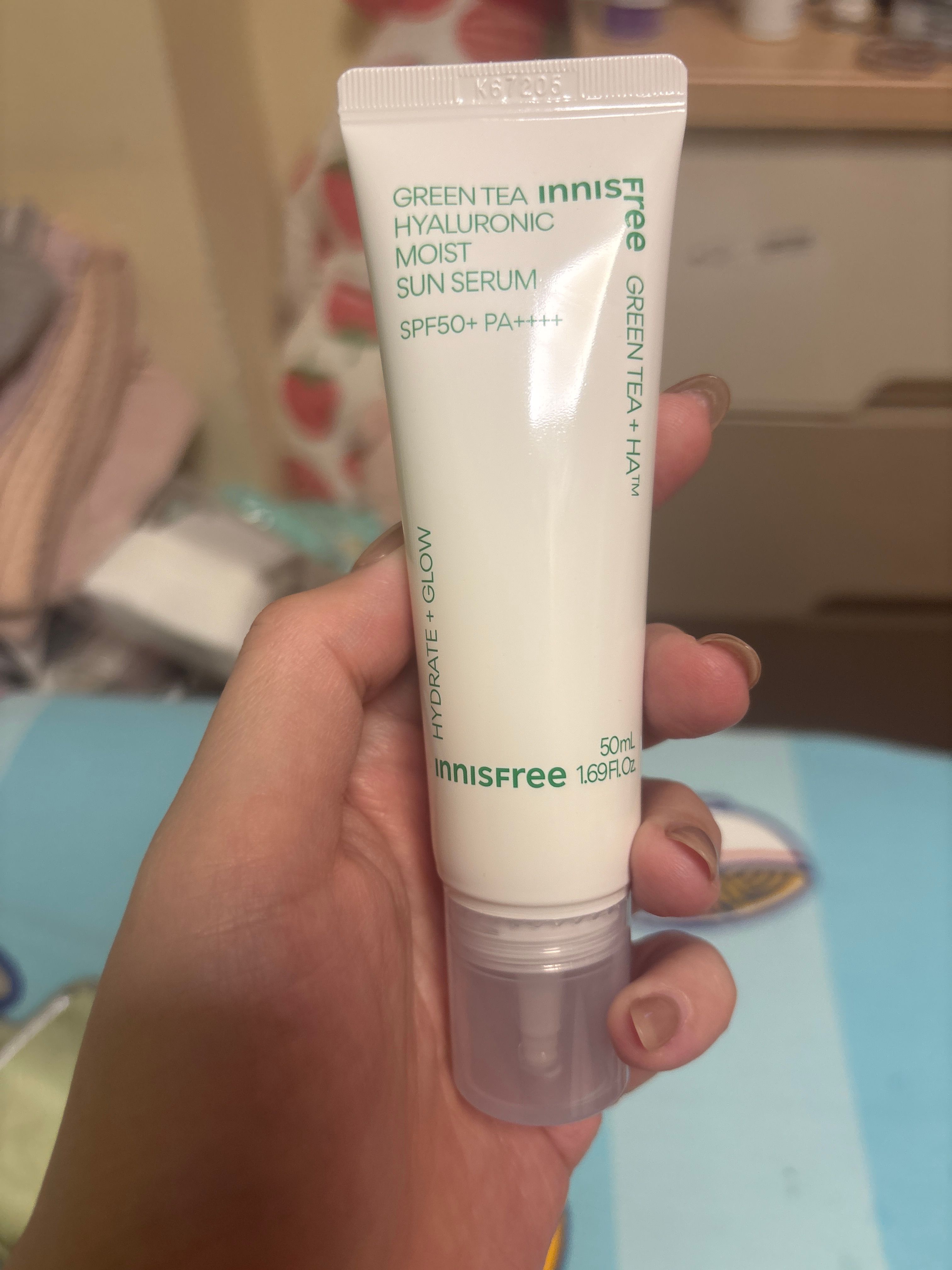 Innisfree 透明質酸水潤防曬霜 SPF50+ PA++++ 真實評價/用後感 bydeb******************com 2 Innisfree 透明質酸水潤防曬霜 SPF50+ PA++++ 真實評價/實測照片 bydeb******************com 2