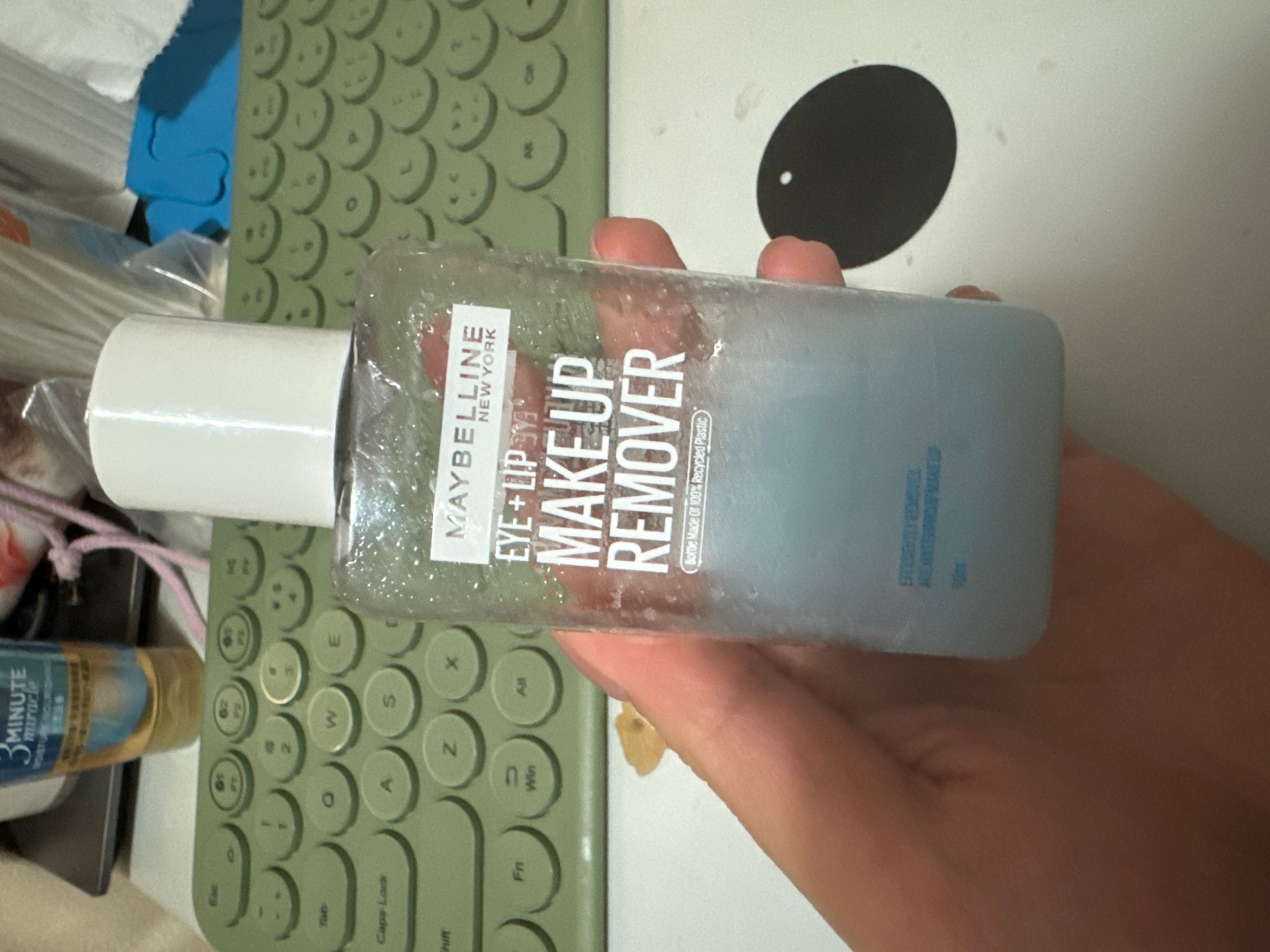 Maybelline New York 眼唇二合一卸妝液 Eye & Lip Make Up Remover 真實評價/實測照片 byokk**************com 3